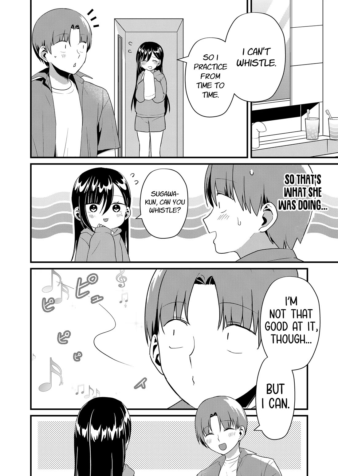 Tokimori-san Is Completely Defenseless!! Chapter 48 page 5 - Chapter 48: Tokimori-san and whistle