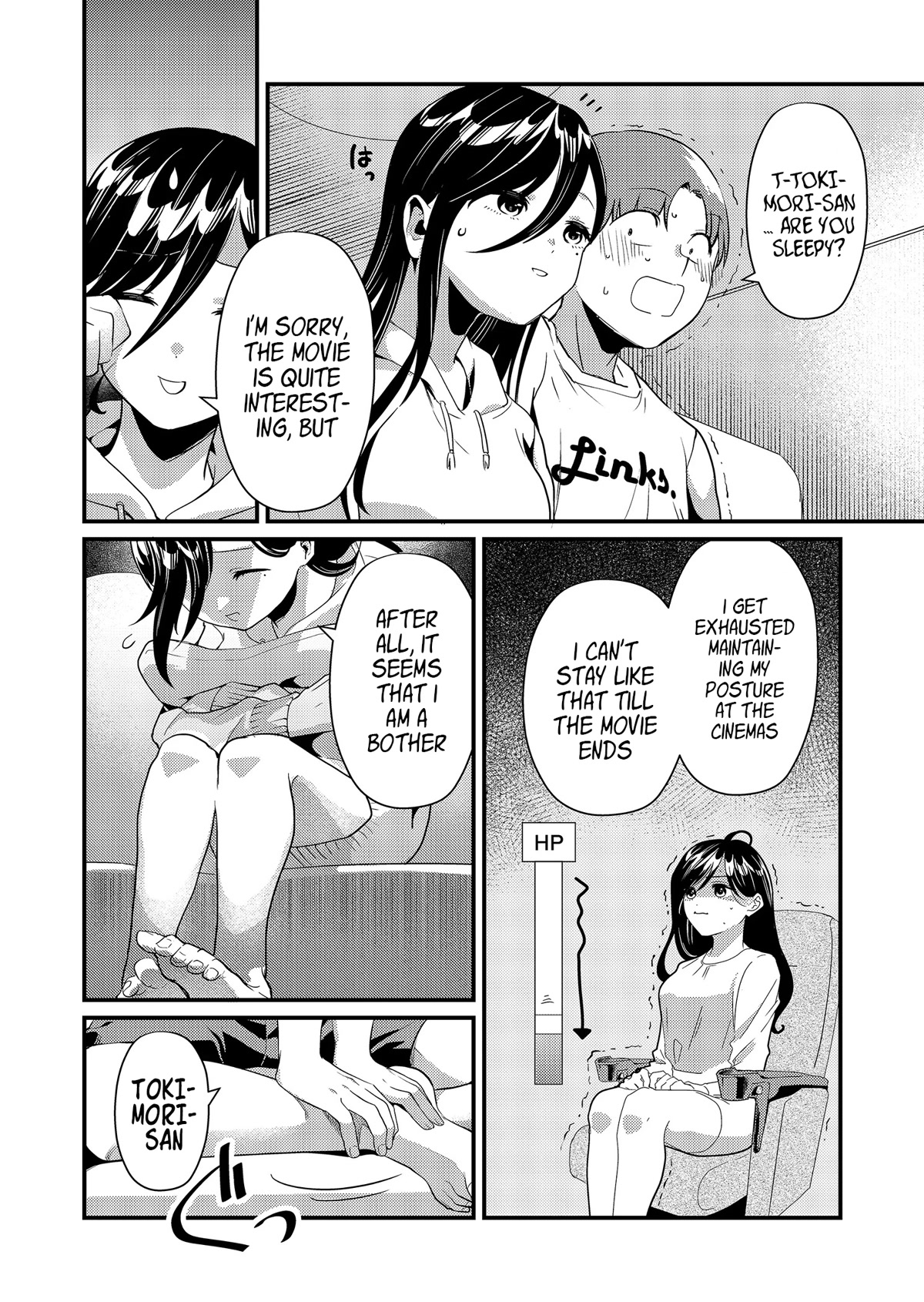 Tokimori-san Is Completely Defenseless!! Chapter 5 page 9 - Chapter 5: Tokimori-san and movies