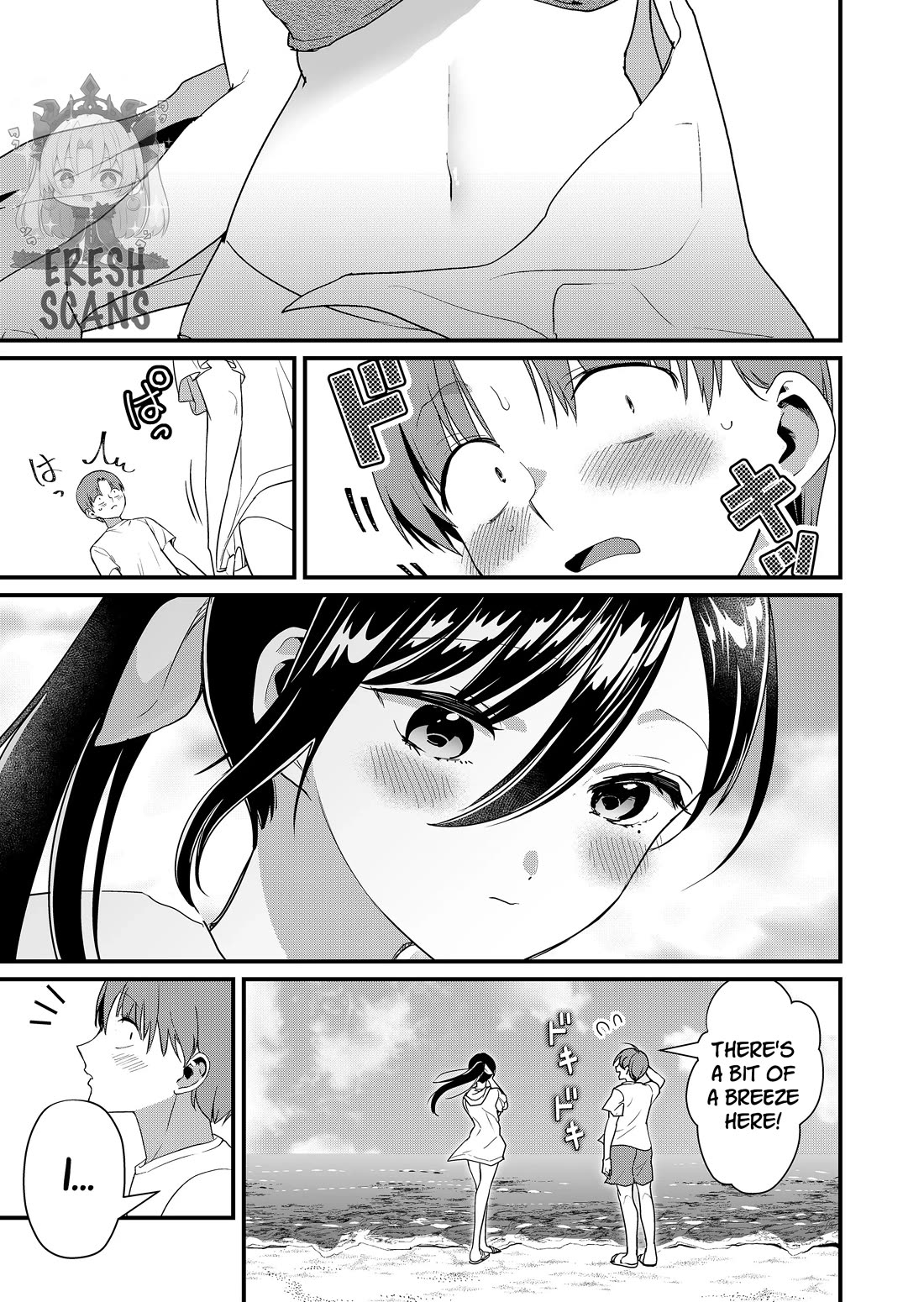 Tokimori-san Is Completely Defenseless!! Chapter 50 page 4 - Chapter 50: Tokimori-san's swimsuit