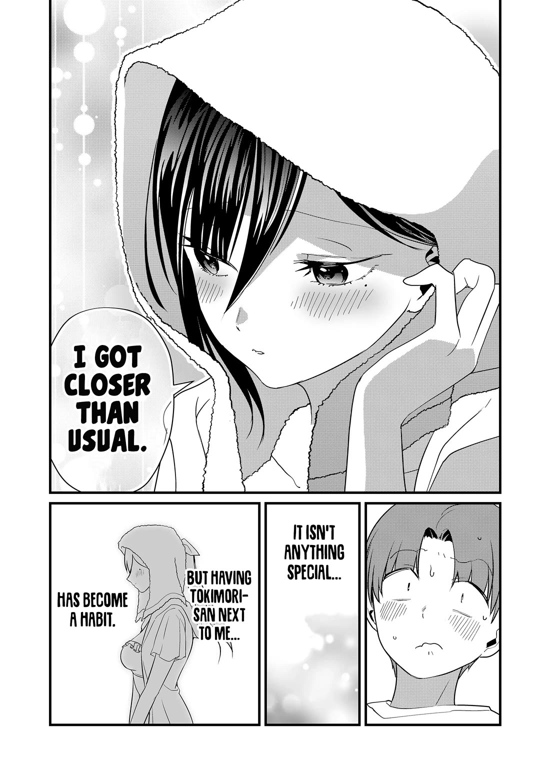 Tokimori-san Is Completely Defenseless!! Chapter 51 page 10 - Chapter 51: Next to Tokimori-san