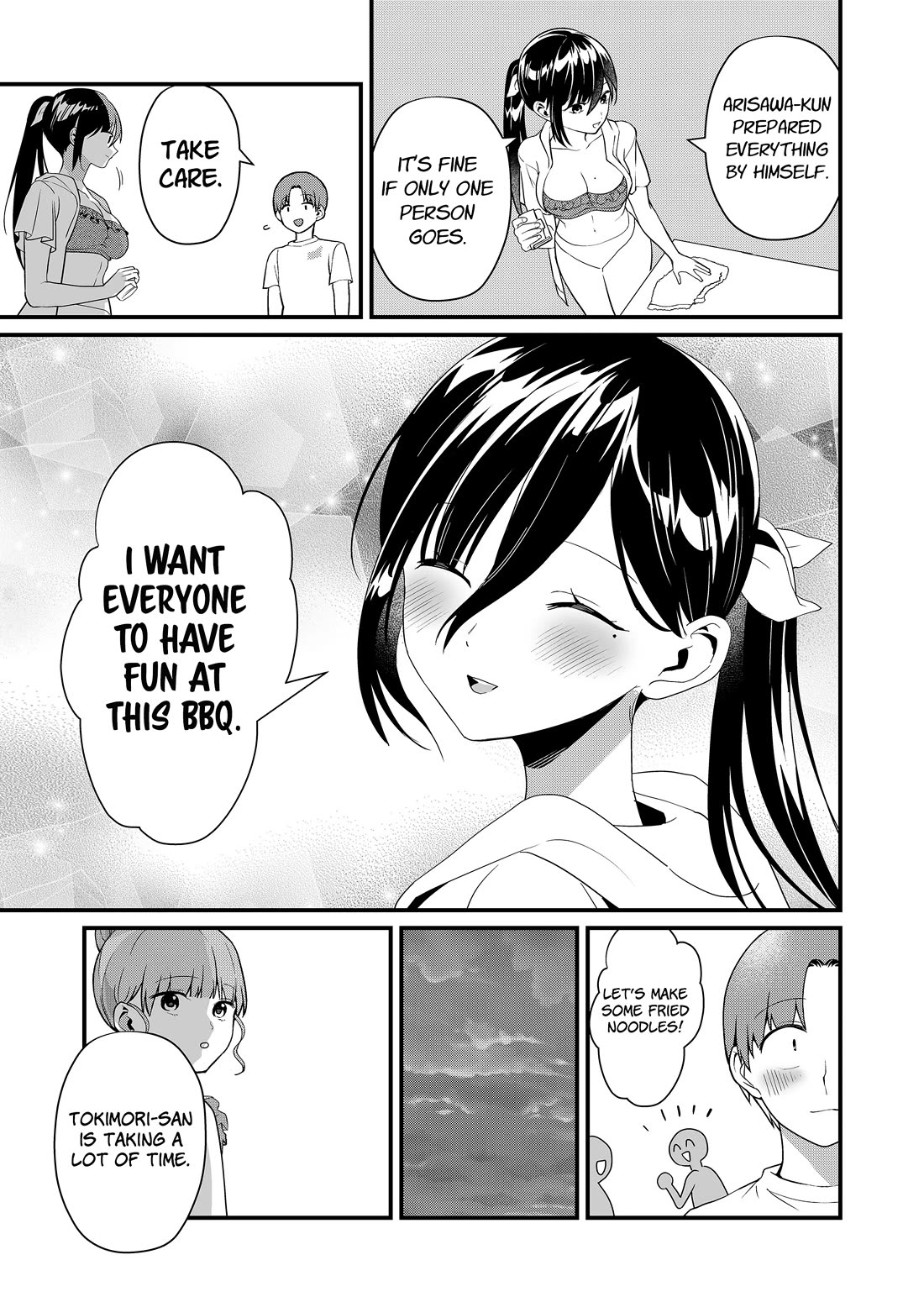 Tokimori-san Is Completely Defenseless!! Chapter 51 page 12 - Chapter 51: Next to Tokimori-san