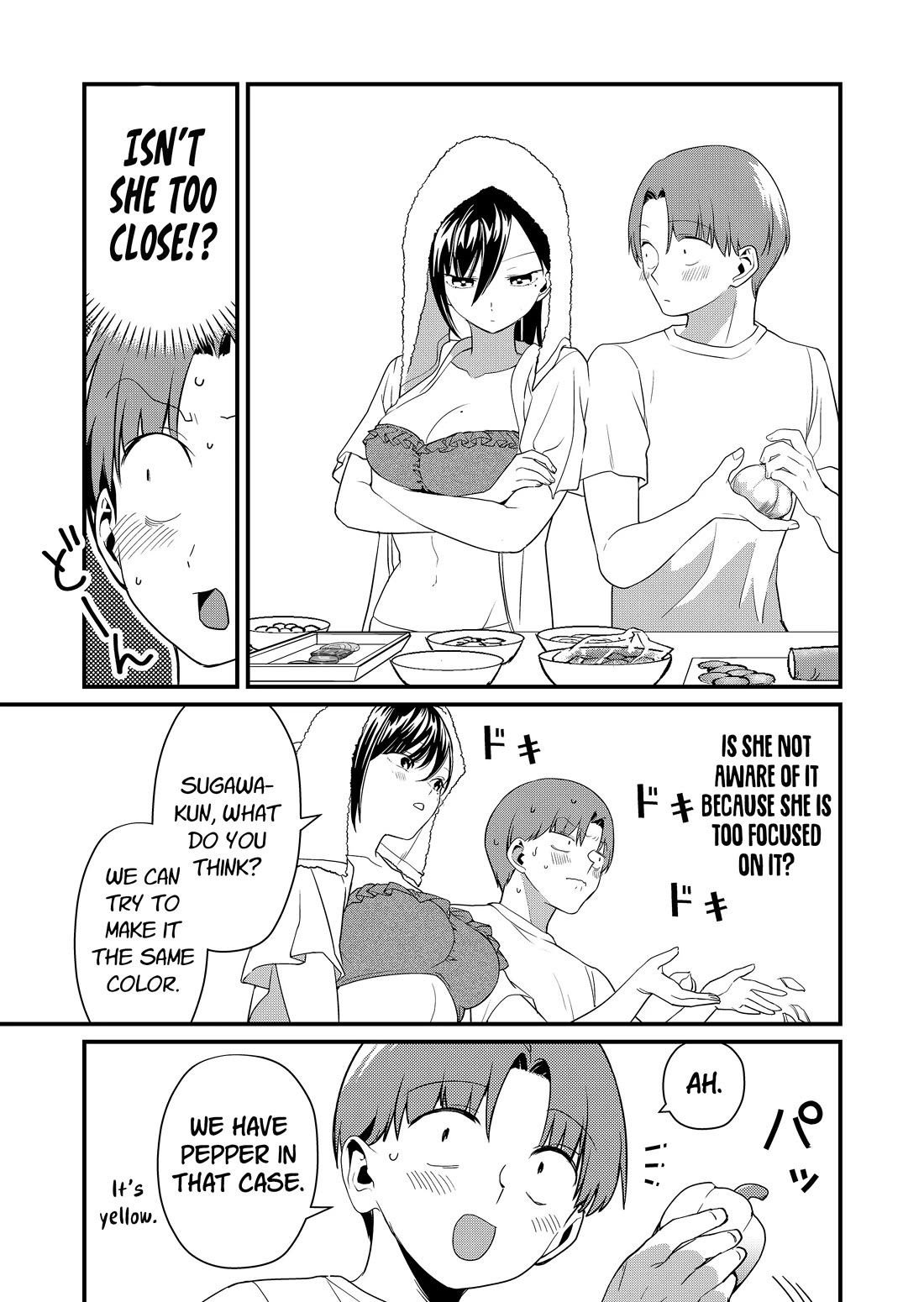 Tokimori-san Is Completely Defenseless!! Chapter 51 page 4 - Chapter 51: Next to Tokimori-san