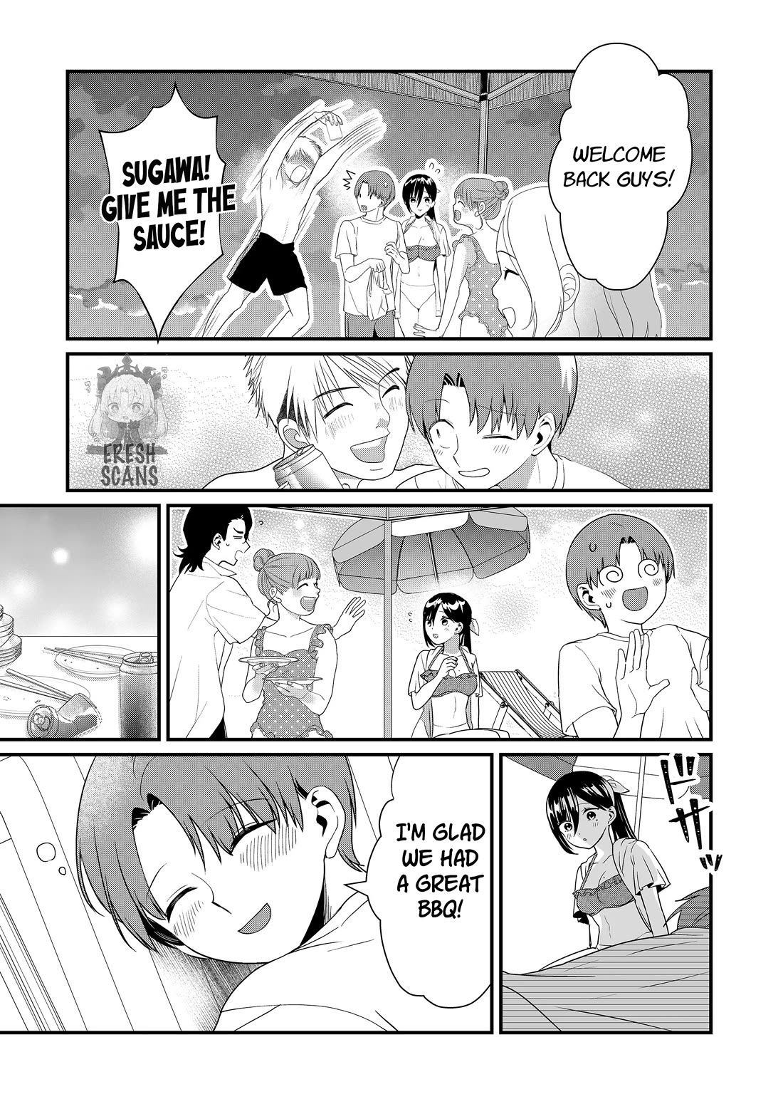 Tokimori-san Is Completely Defenseless!! Chapter 52 page 12 - Chapter 52: Because I'm here, Tokimori-san