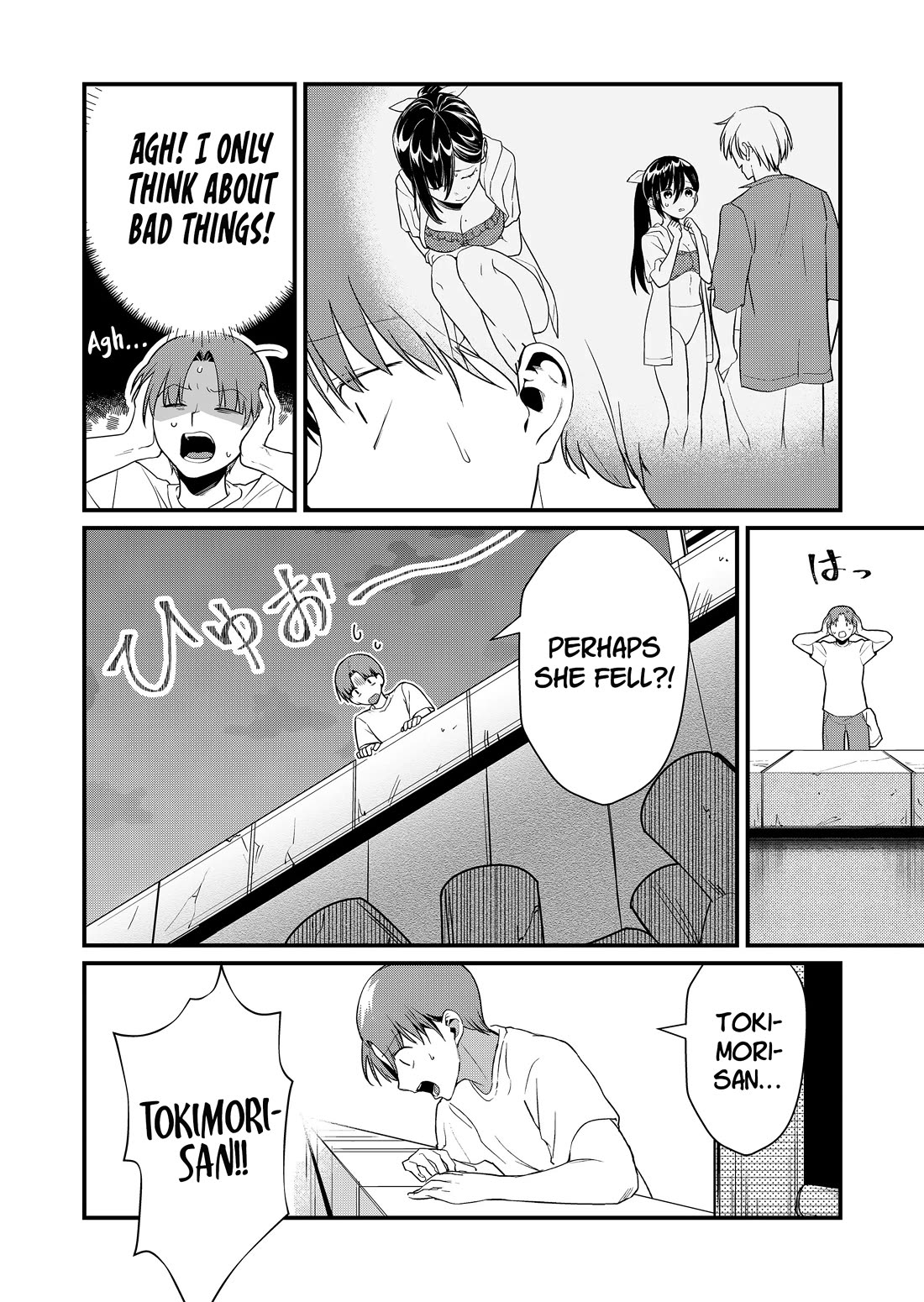 Tokimori-san Is Completely Defenseless!! Chapter 52 page 5 - Chapter 52: Because I'm here, Tokimori-san