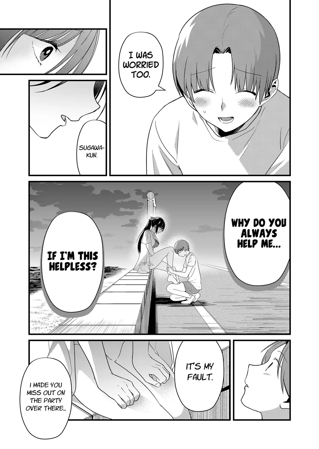Tokimori-san Is Completely Defenseless!! Chapter 52 page 8 - Chapter 52: Because I'm here, Tokimori-san