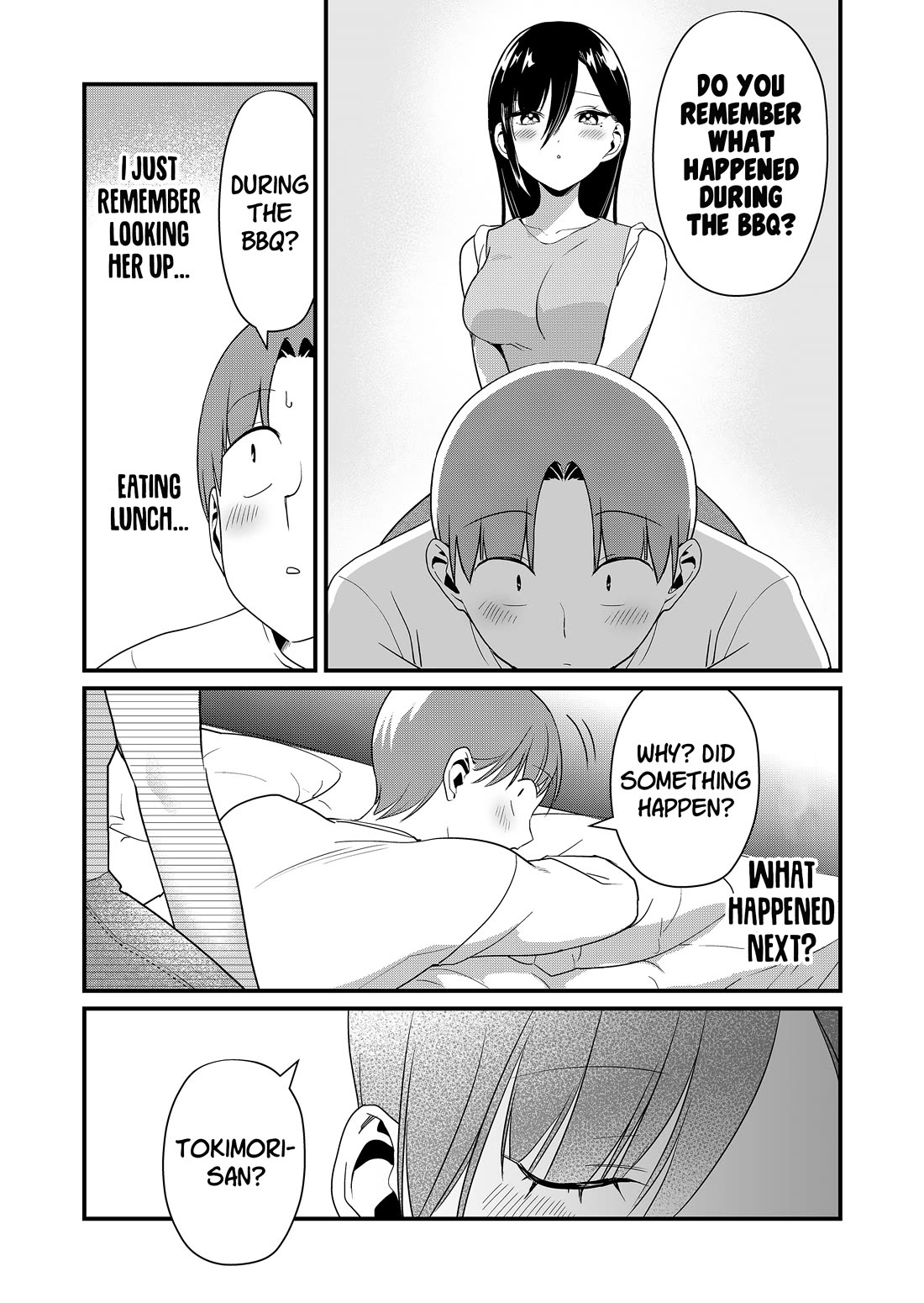 Tokimori-san Is Completely Defenseless!! Chapter 53 page 13 - Chapter 53: A massage from Tokimori-san?