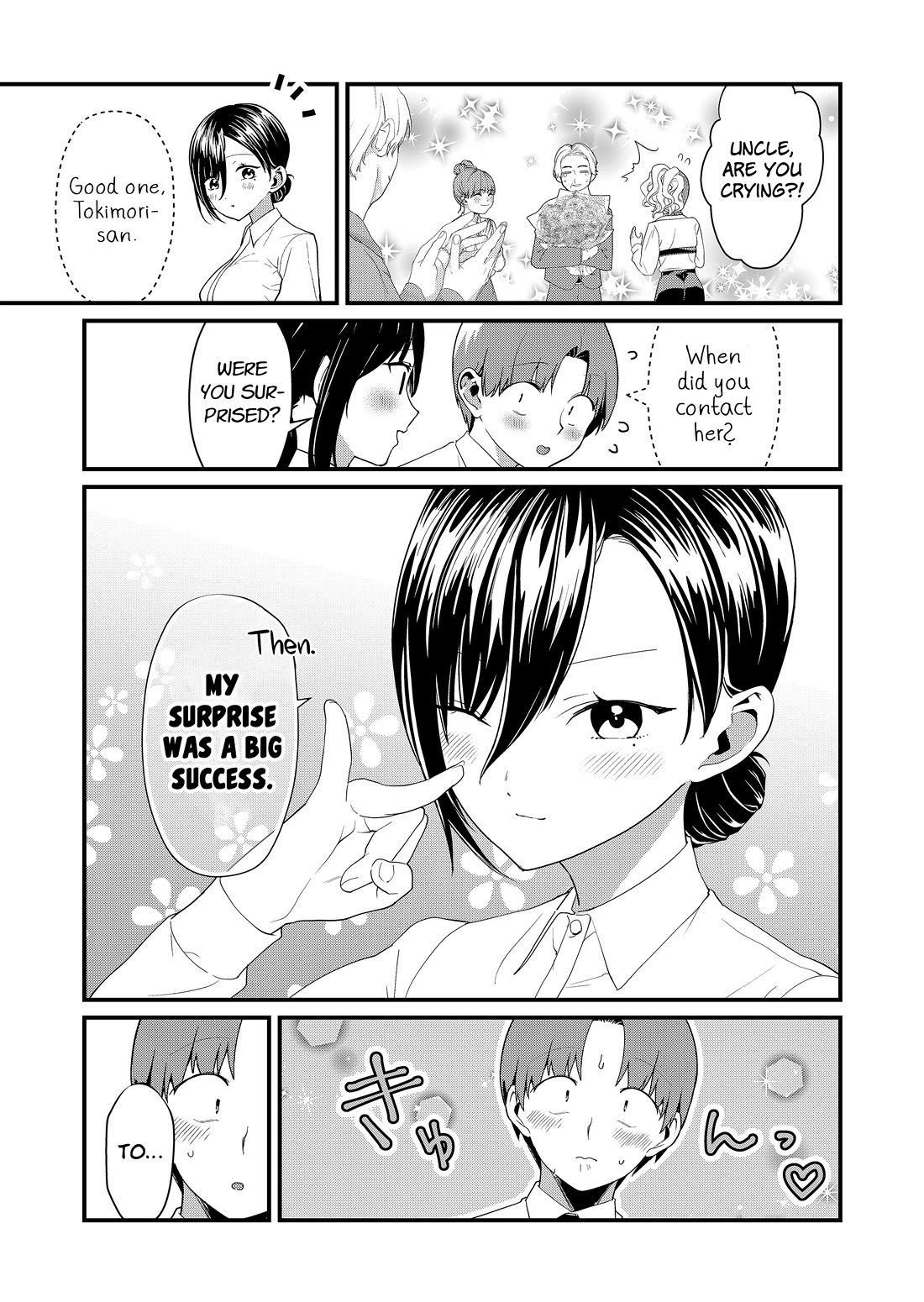Tokimori-san Is Completely Defenseless!! Chapter 55 page 4 - Chapter 55: Tokimori-san and secret plan
