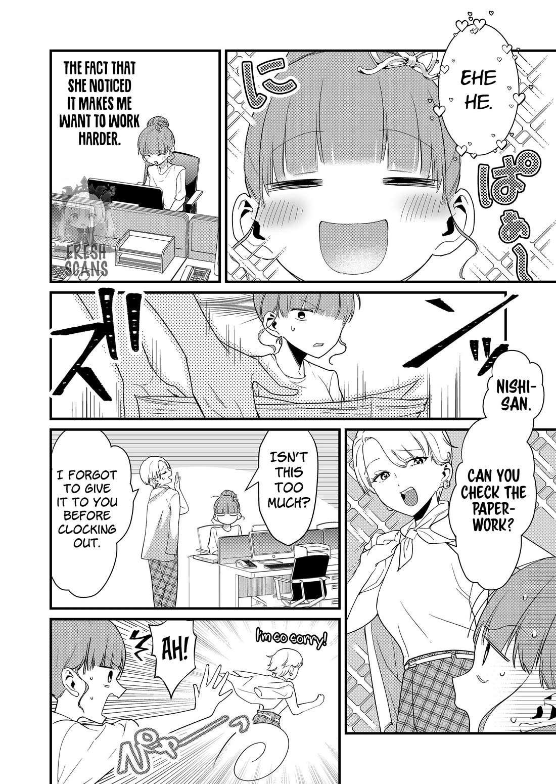 Tokimori-san Is Completely Defenseless!! Chapter 56 page 5 - Chapter 56: Nishi-chan is supporting me!!