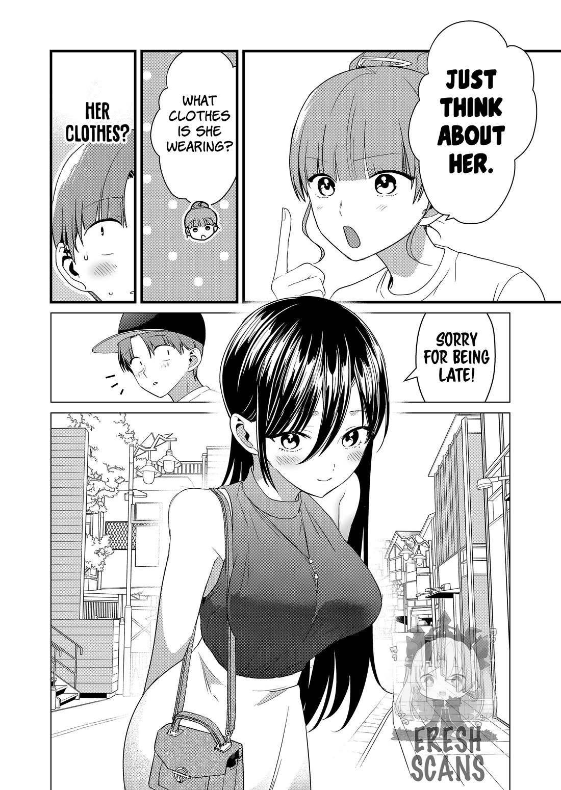 Tokimori-san Is Completely Defenseless!! Chapter 57 page 3 - Chapter 57: Tokimori-san's date inspection
