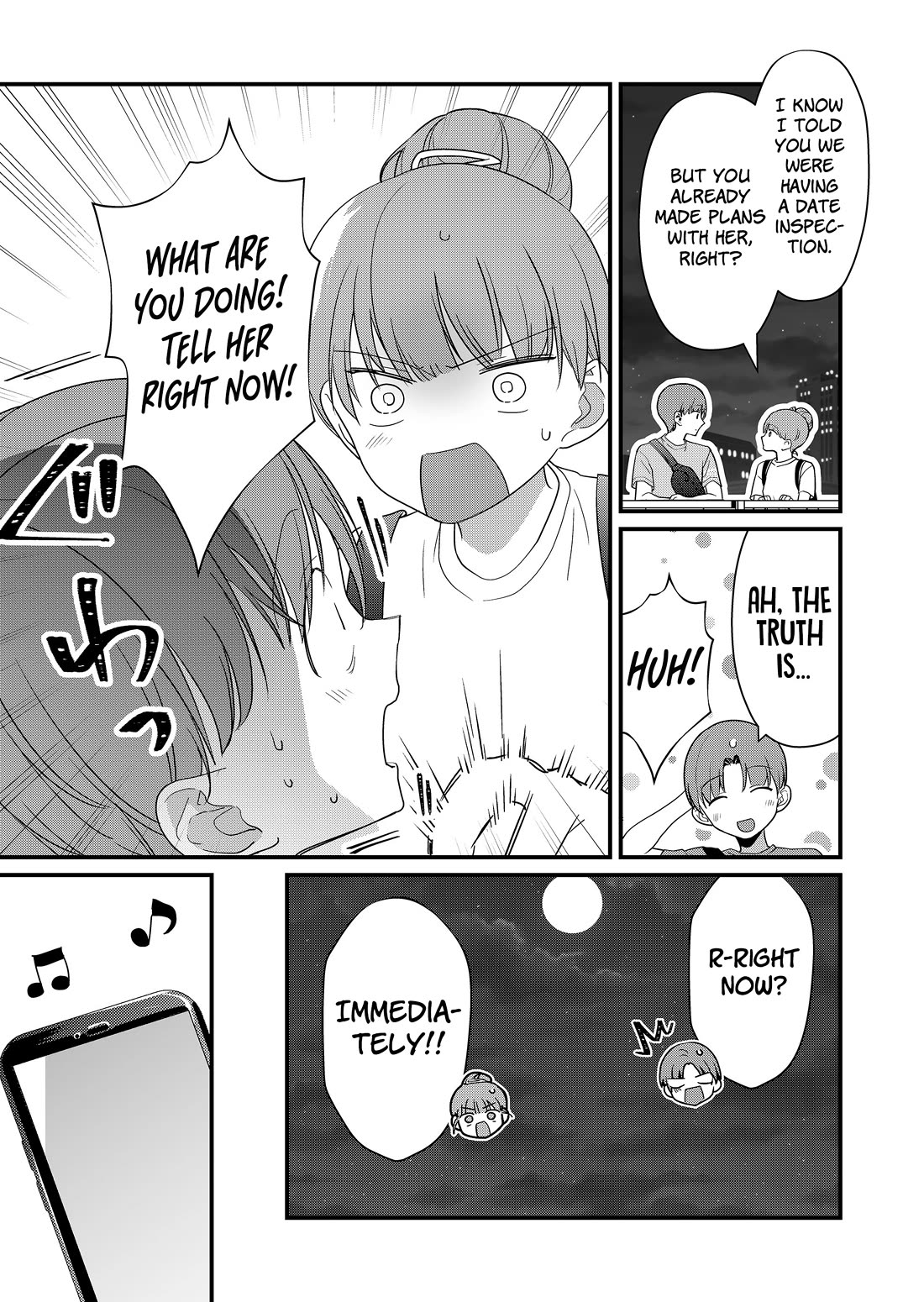 Tokimori-san Is Completely Defenseless!! Chapter 58 page 6 - Chapter 58: Tokimori-san's date promise
