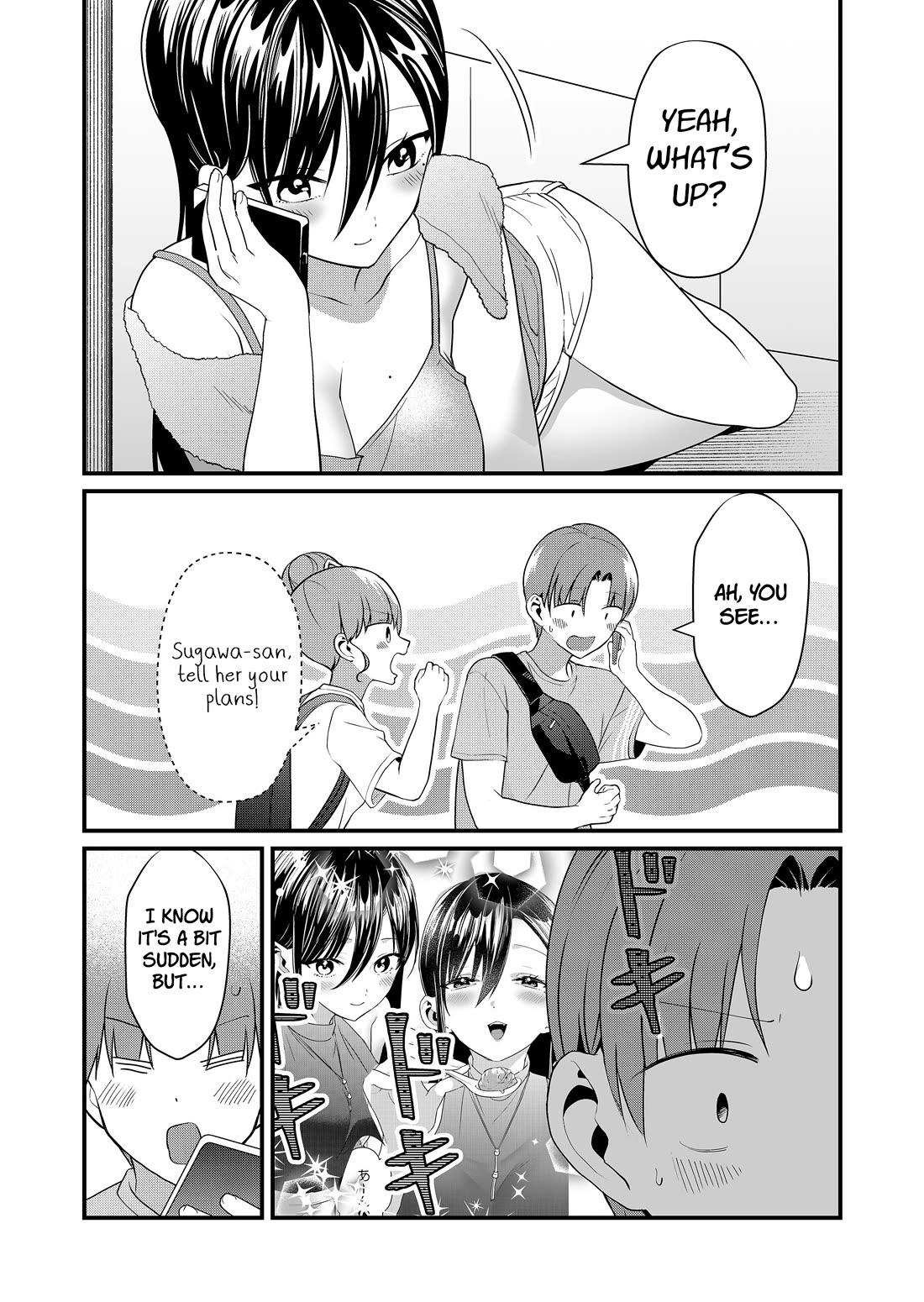 Tokimori-san Is Completely Defenseless!! Chapter 58 page 8 - Chapter 58: Tokimori-san's date promise