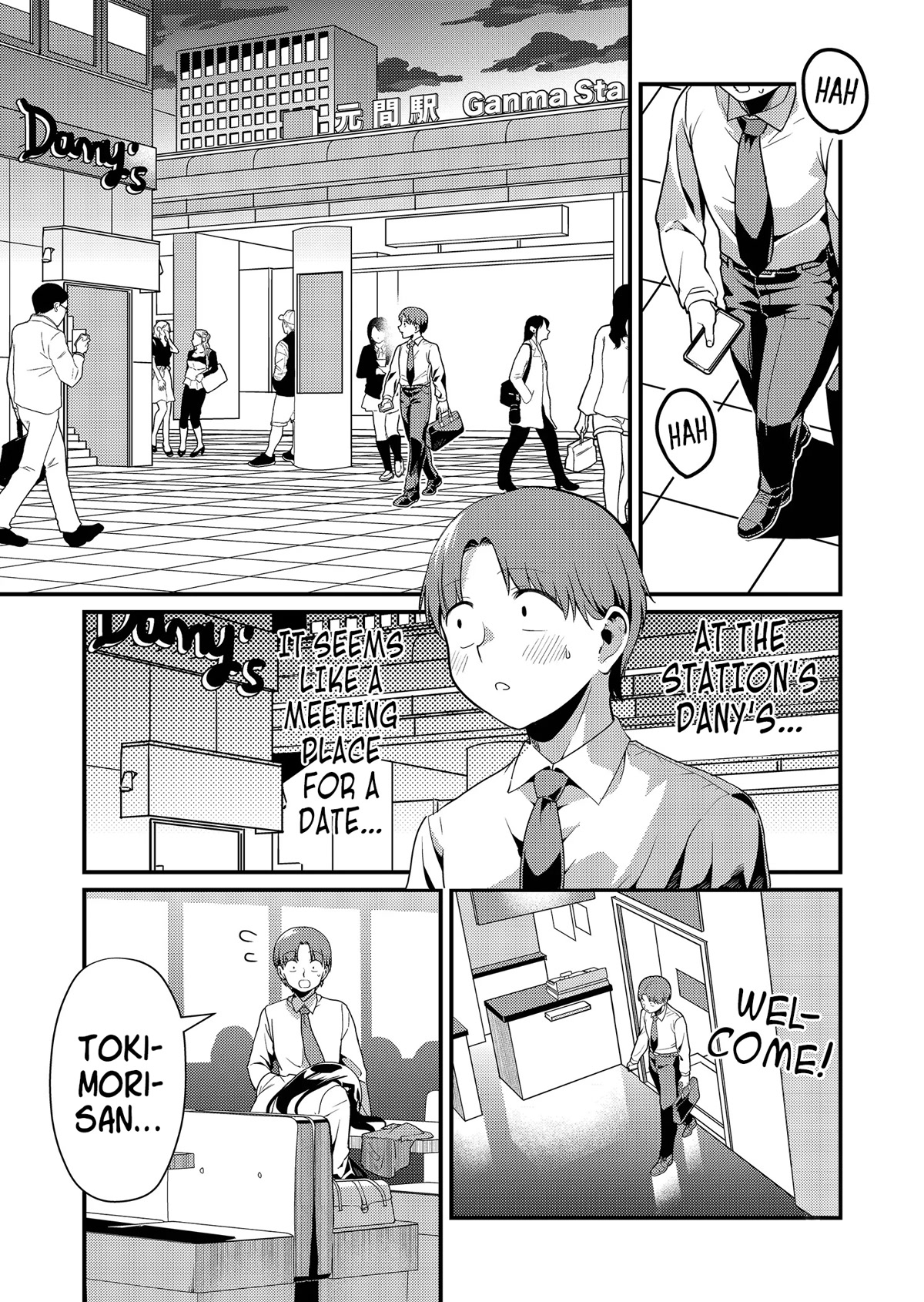 Tokimori-san Is Completely Defenseless!! Chapter 6 page 6 - Chapter 6: An appointment with Tokimori-san