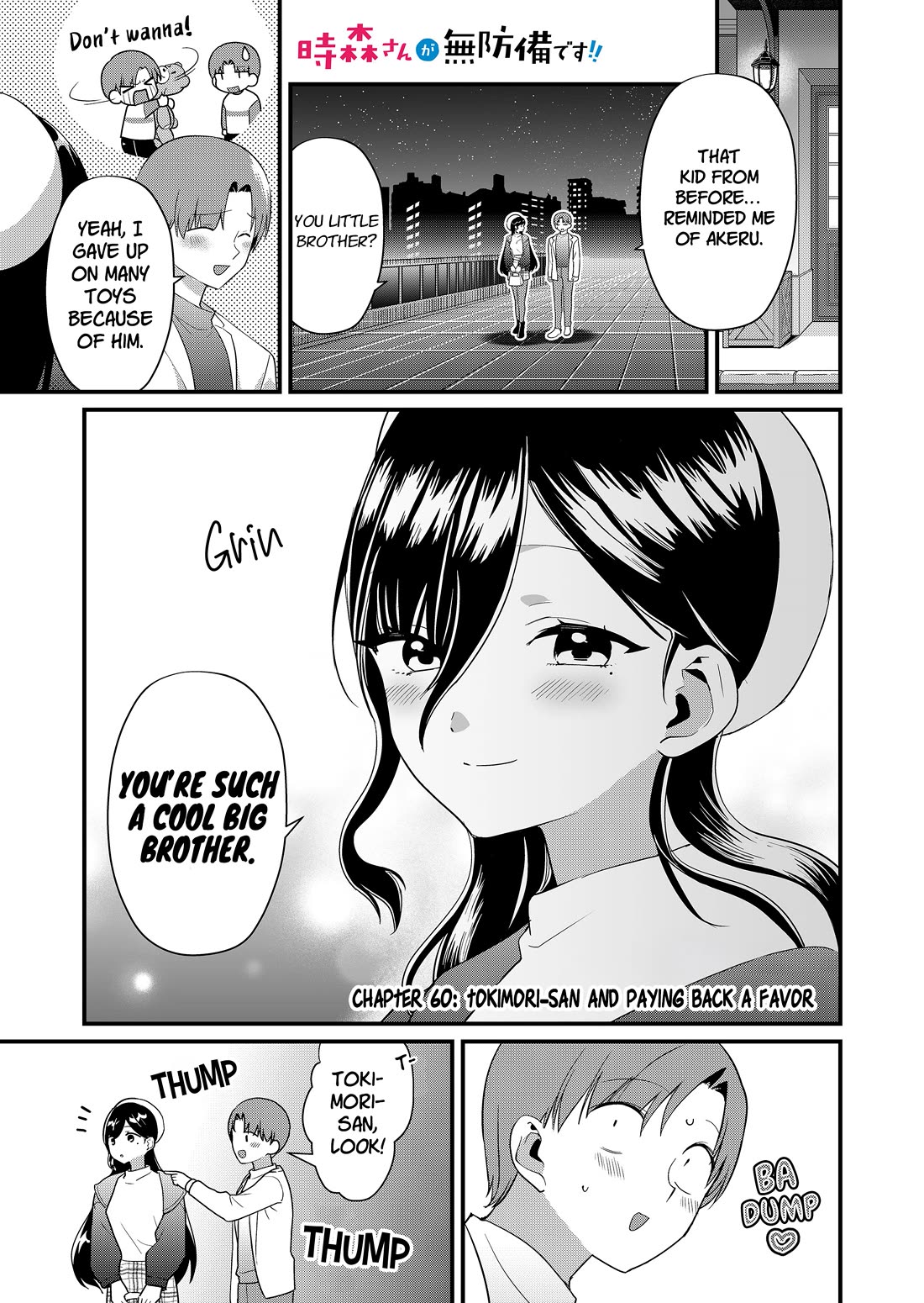 Tokimori-san Is Completely Defenseless!! Chapter 60 page 2 - Chapter 60: Tokimori-san and paying back a favor