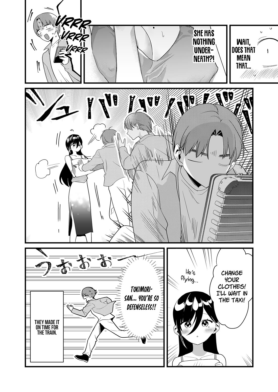 Tokimori-san Is Completely Defenseless!! Chapter 61 page 12 - Chapter 61: Tokimori-san and packing