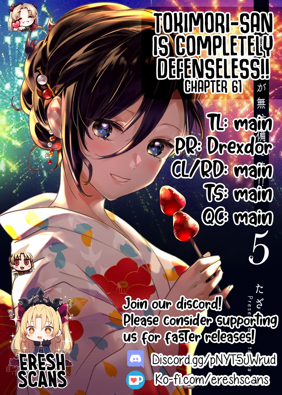 Tokimori-san Is Completely Defenseless!! Chapter 61 page 13 - Chapter 61: Tokimori-san and packing