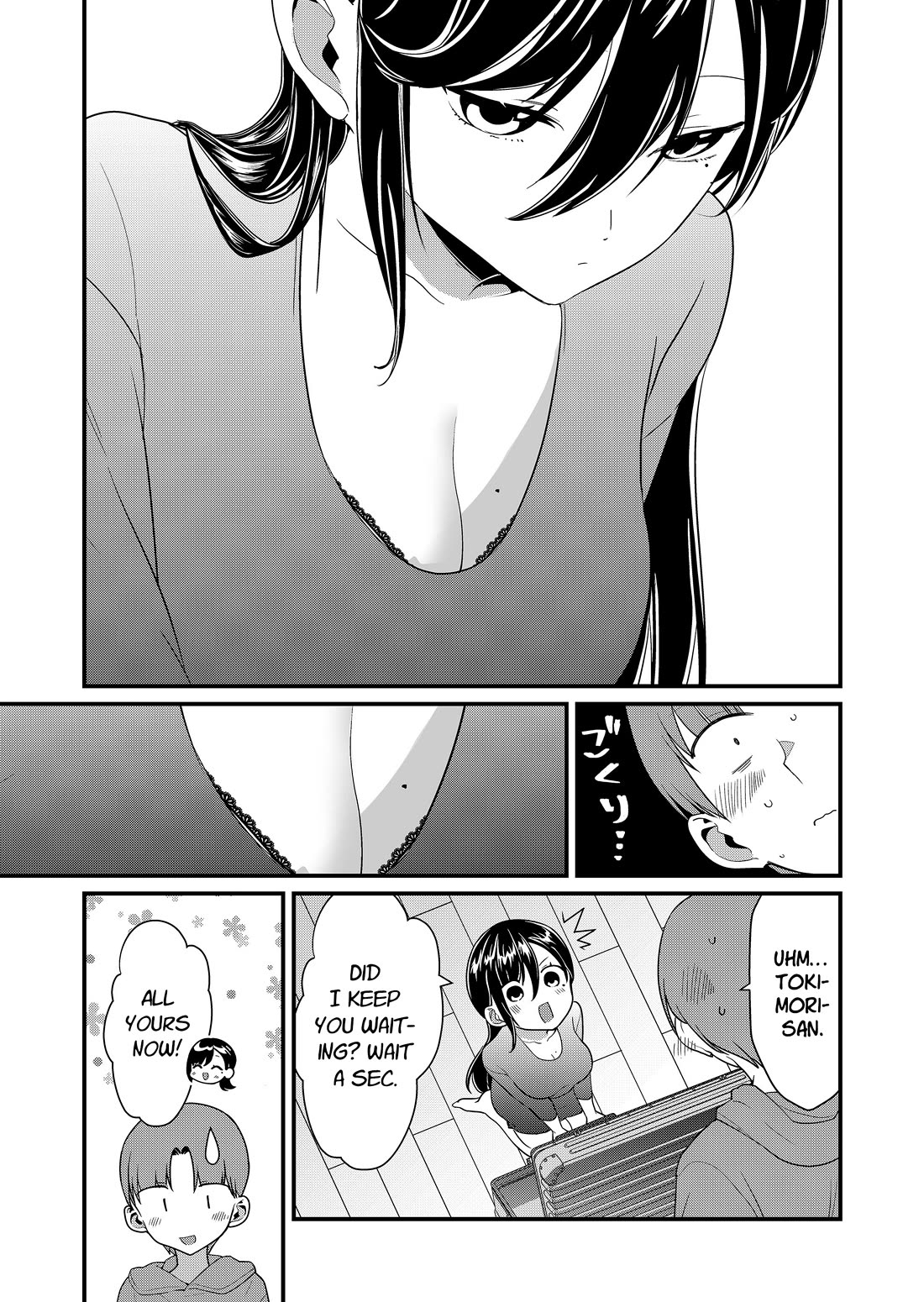 Tokimori-san Is Completely Defenseless!! Chapter 61 page 5 - Chapter 61: Tokimori-san and packing