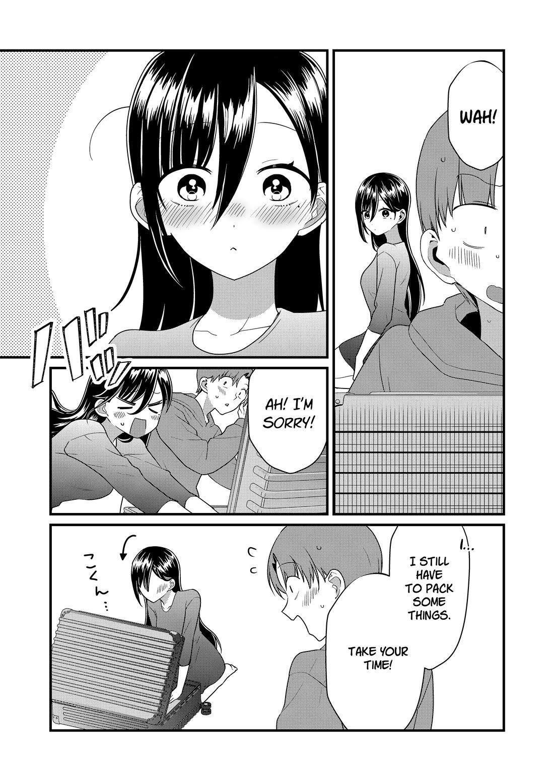 Tokimori-san Is Completely Defenseless!! Chapter 61 page 7 - Chapter 61: Tokimori-san and packing