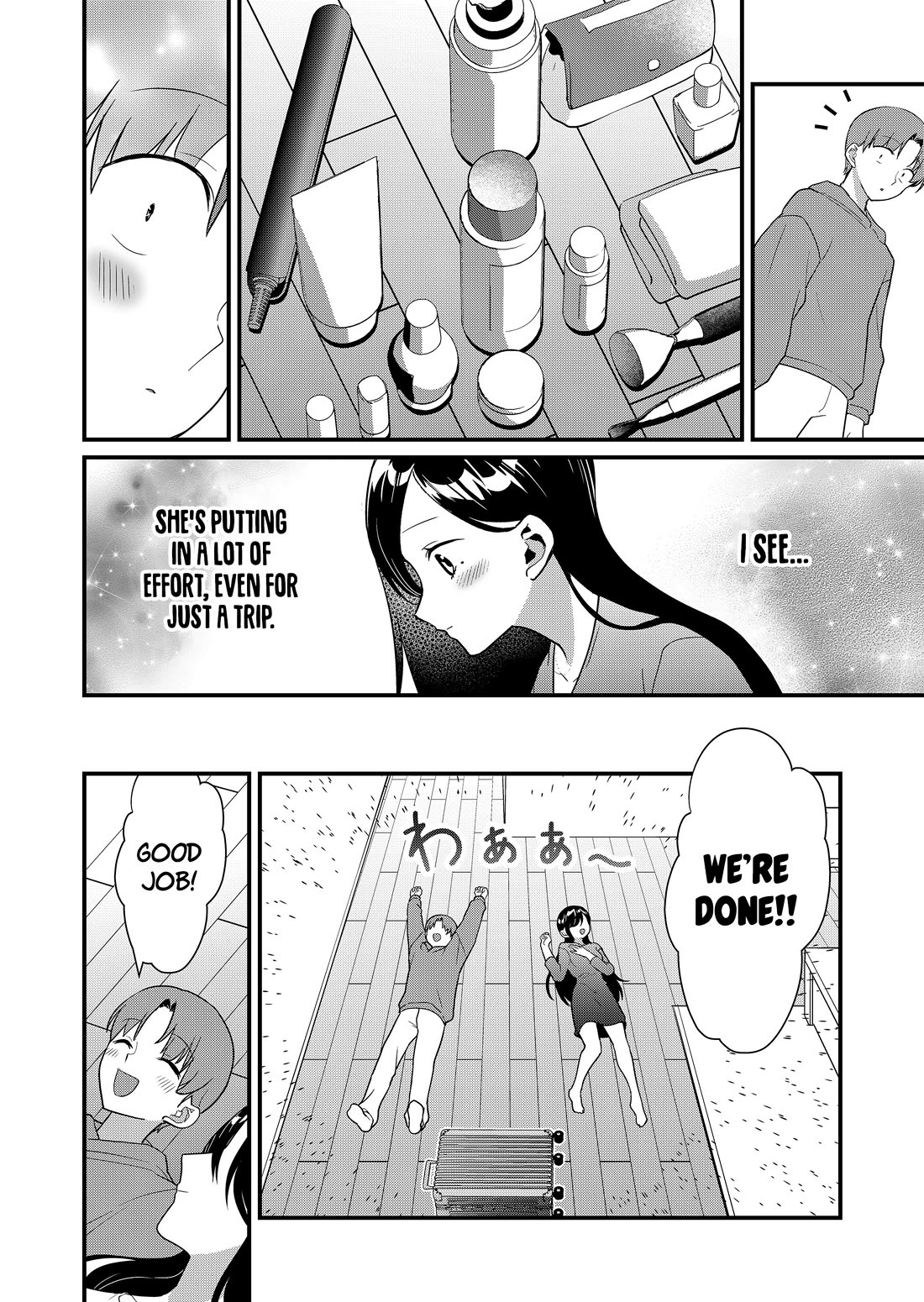 Tokimori-san Is Completely Defenseless!! Chapter 61 page 8 - Chapter 61: Tokimori-san and packing