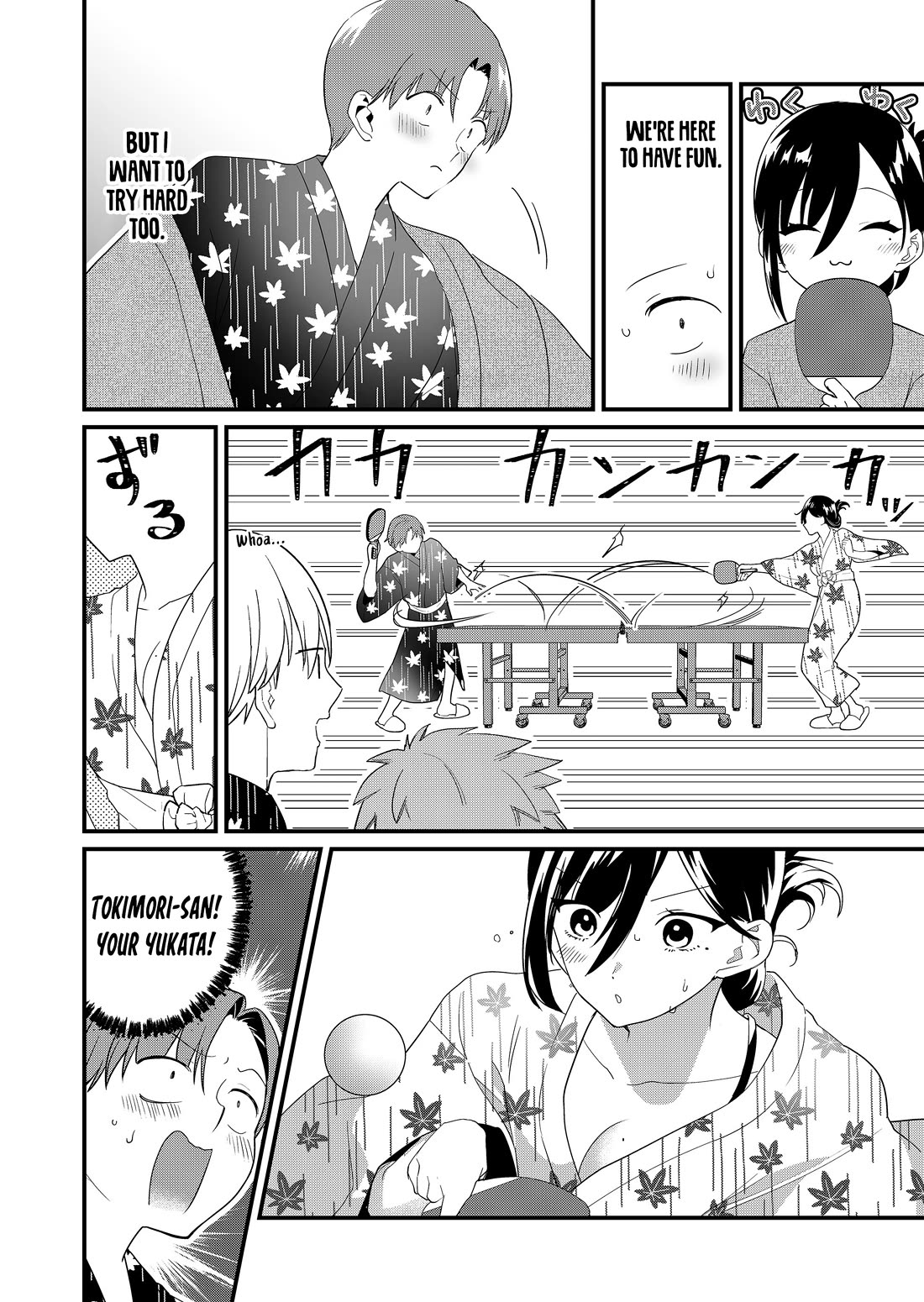 Tokimori-san Is Completely Defenseless!! Chapter 62 page 8 - Chapter 62: Tokimori-san and trip