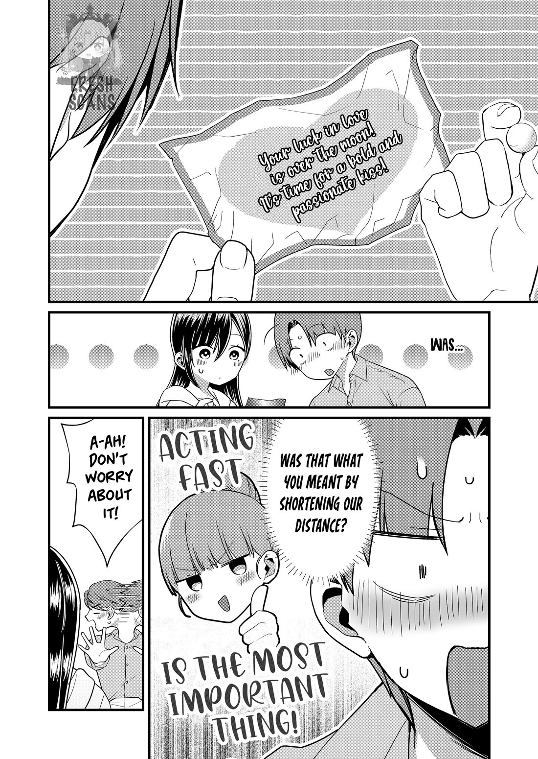 Tokimori-san Is Completely Defenseless!! Chapter 67 page 6 - Chapter 67: Tokimori-san and our first kiss