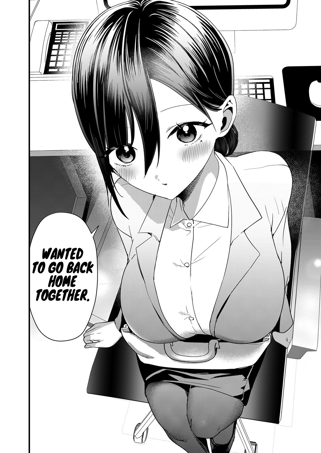 Tokimori-san Is Completely Defenseless!! Chapter 68 page 10 - Chapter 68: Tokimori-san and overtime