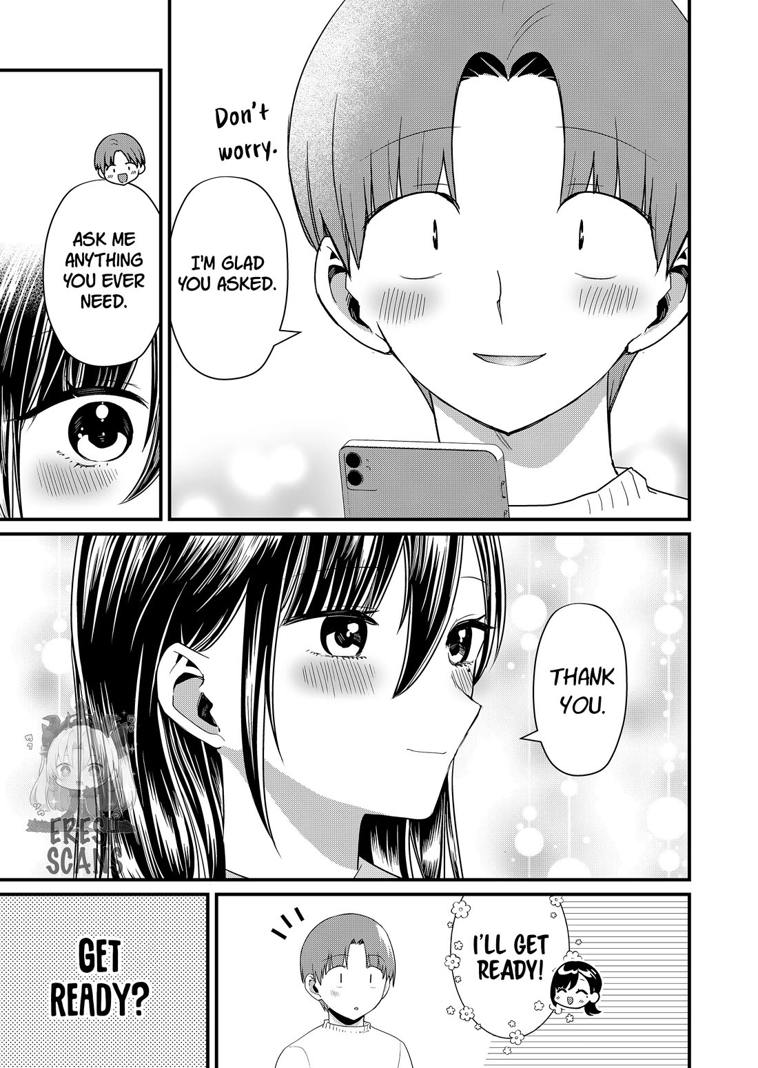 Tokimori-san Is Completely Defenseless!! Chapter 69 page 5 - Chapter 69: Tokimori-san and taking measurements