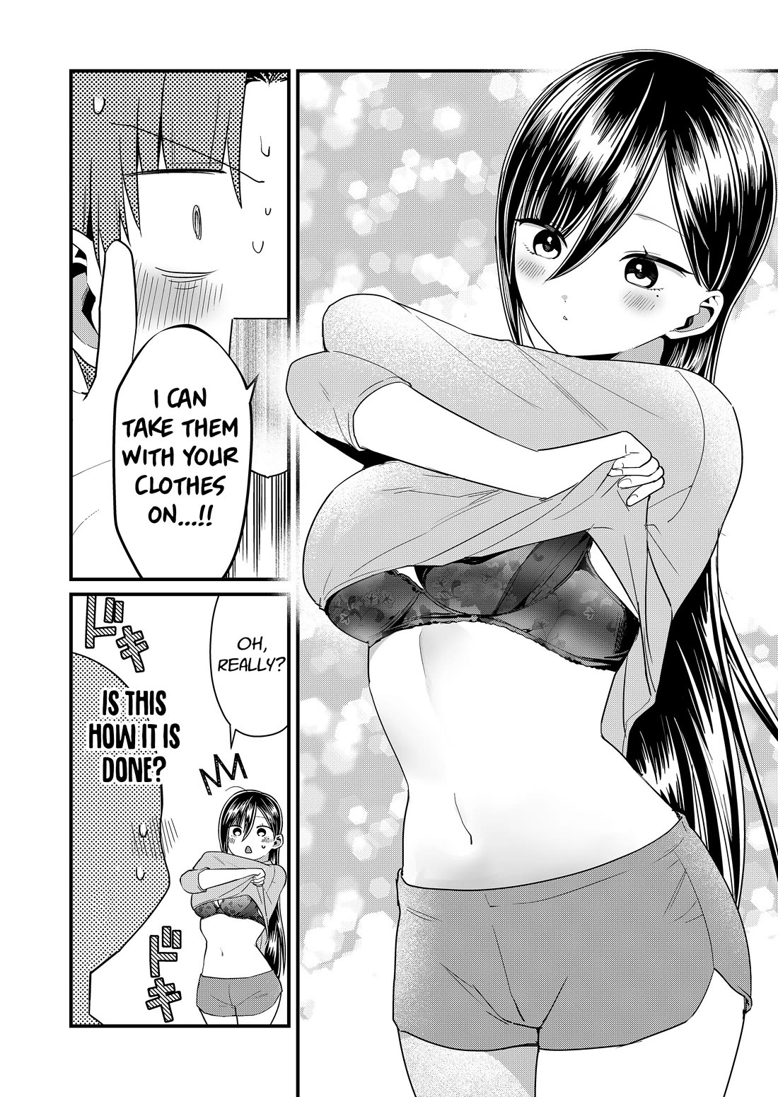 Tokimori-san Is Completely Defenseless!! Chapter 69 page 6 - Chapter 69: Tokimori-san and taking measurements