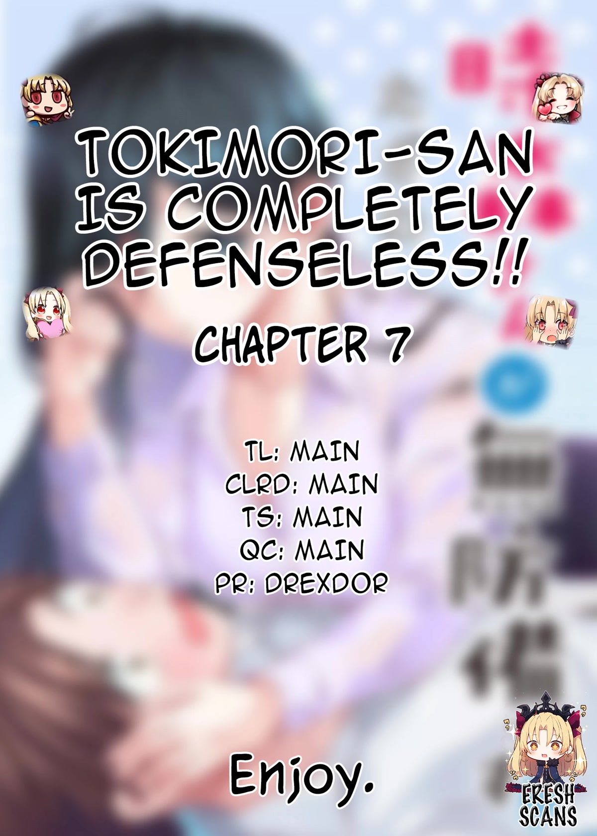 Tokimori-san Is Completely Defenseless!! Chapter 7 page 1 - Chapter 7: My relationship with Tokimori-san