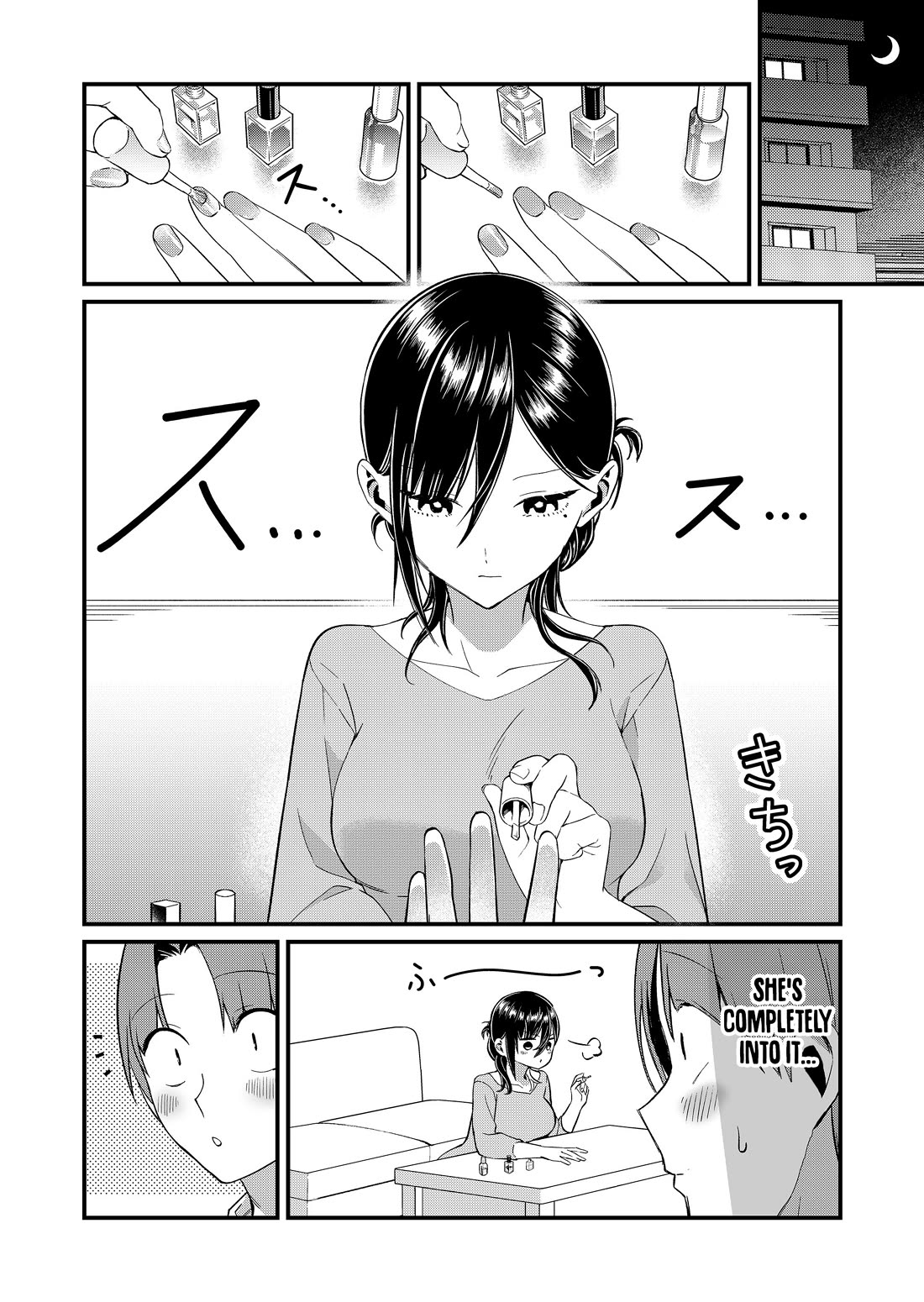 Tokimori-san Is Completely Defenseless!! Chapter 72 page 2 - Chapter 72: Tokimori-san and nails