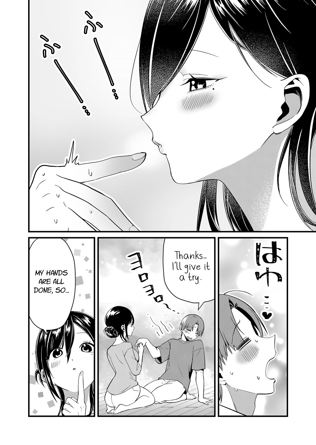 Tokimori-san Is Completely Defenseless!! Chapter 72 page 6 - Chapter 72: Tokimori-san and nails
