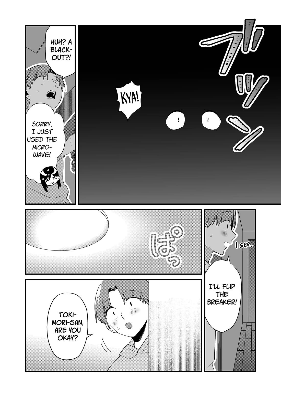 Tokimori-san Is Completely Defenseless!! Chapter 73 page 2 - Chapter 73: Replacing home appliances with Tokimori-san