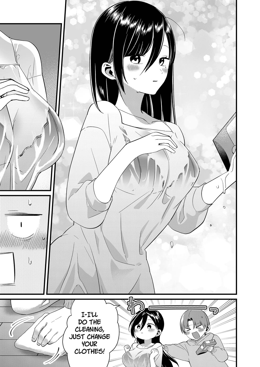 Tokimori-san Is Completely Defenseless!! Chapter 73 page 3 - Chapter 73: Replacing home appliances with Tokimori-san