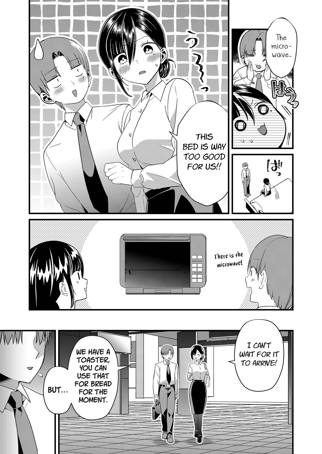 Tokimori-san Is Completely Defenseless!! Chapter 73 page 9 - Chapter 73: Replacing home appliances with Tokimori-san