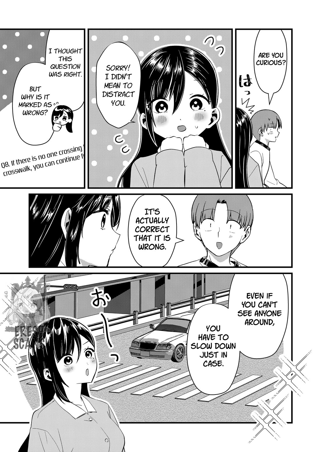 Tokimori-san Is Completely Defenseless!! Chapter 74 page 5 - Chapter 74: Tokimori-san and driver's license