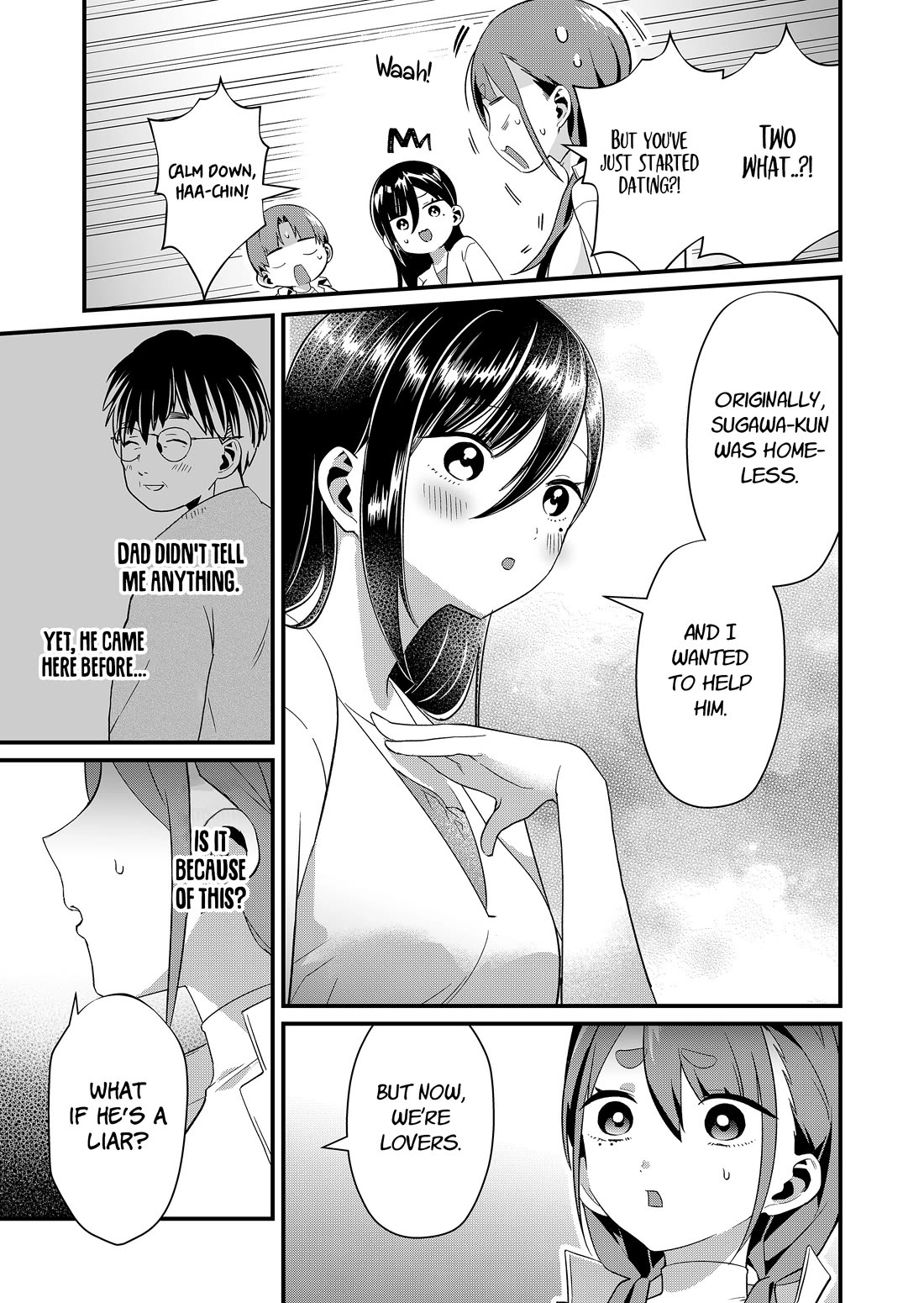 Tokimori-san Is Completely Defenseless!! Chapter 76 page 11 - Chapter 76: Tokimori-san's little sister