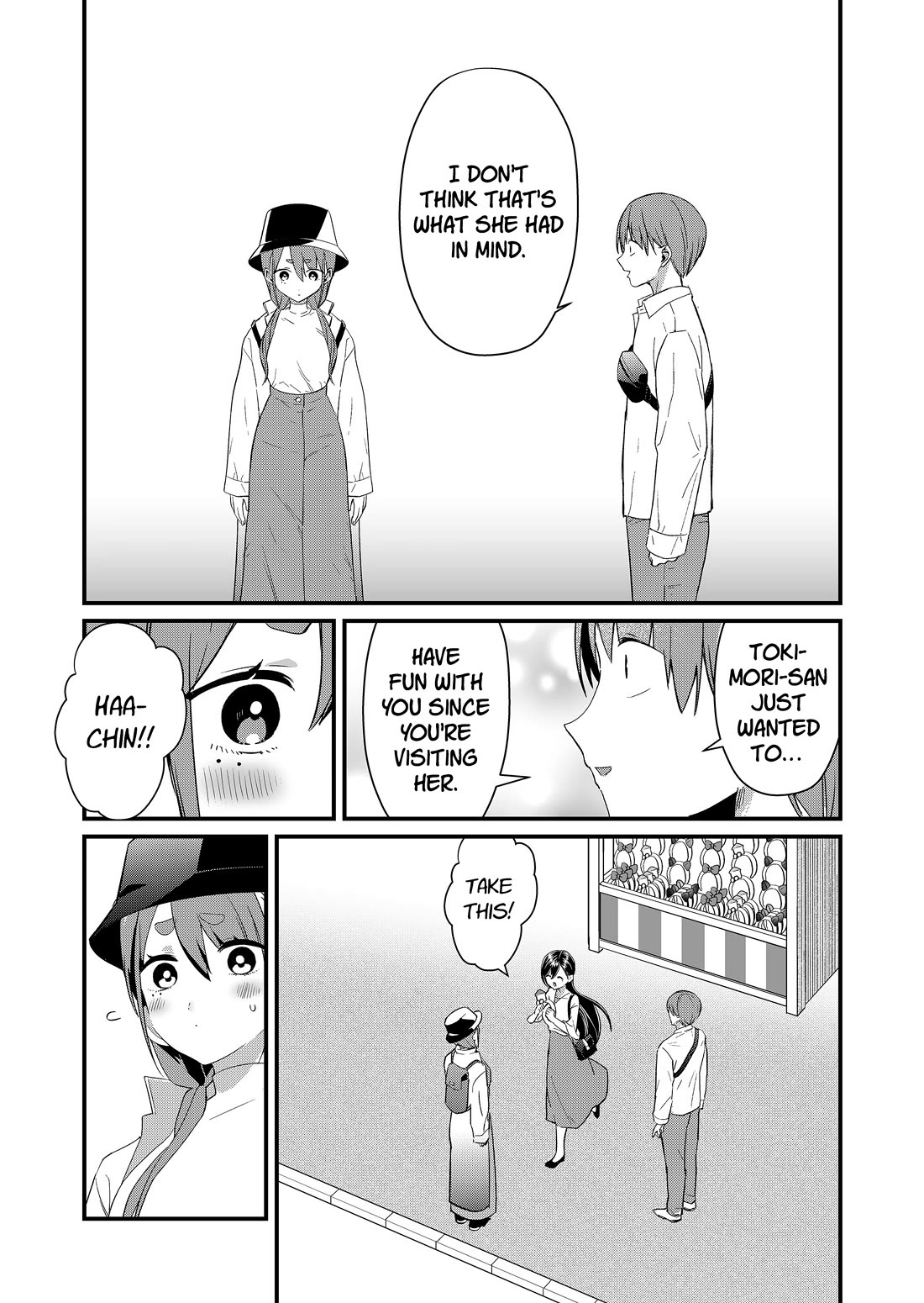 Tokimori-san Is Completely Defenseless!! Chapter 77 page 6 - Chapter 77: Tokimori-san and theme park