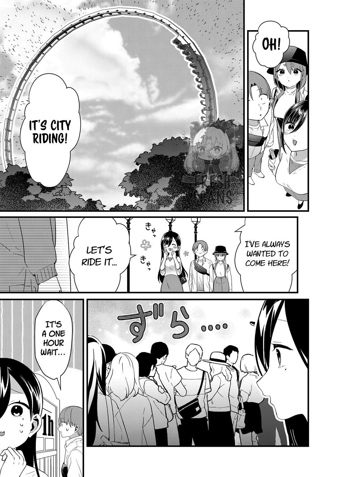 Tokimori-san Is Completely Defenseless!! Chapter 77 page 9 - Chapter 77: Tokimori-san and theme park