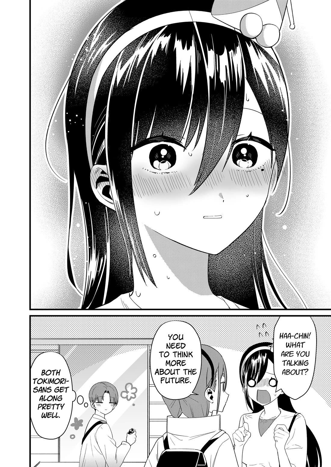 Tokimori-san Is Completely Defenseless!! Chapter 78 page 12 - Chapter 78: Tokimori-san and headband