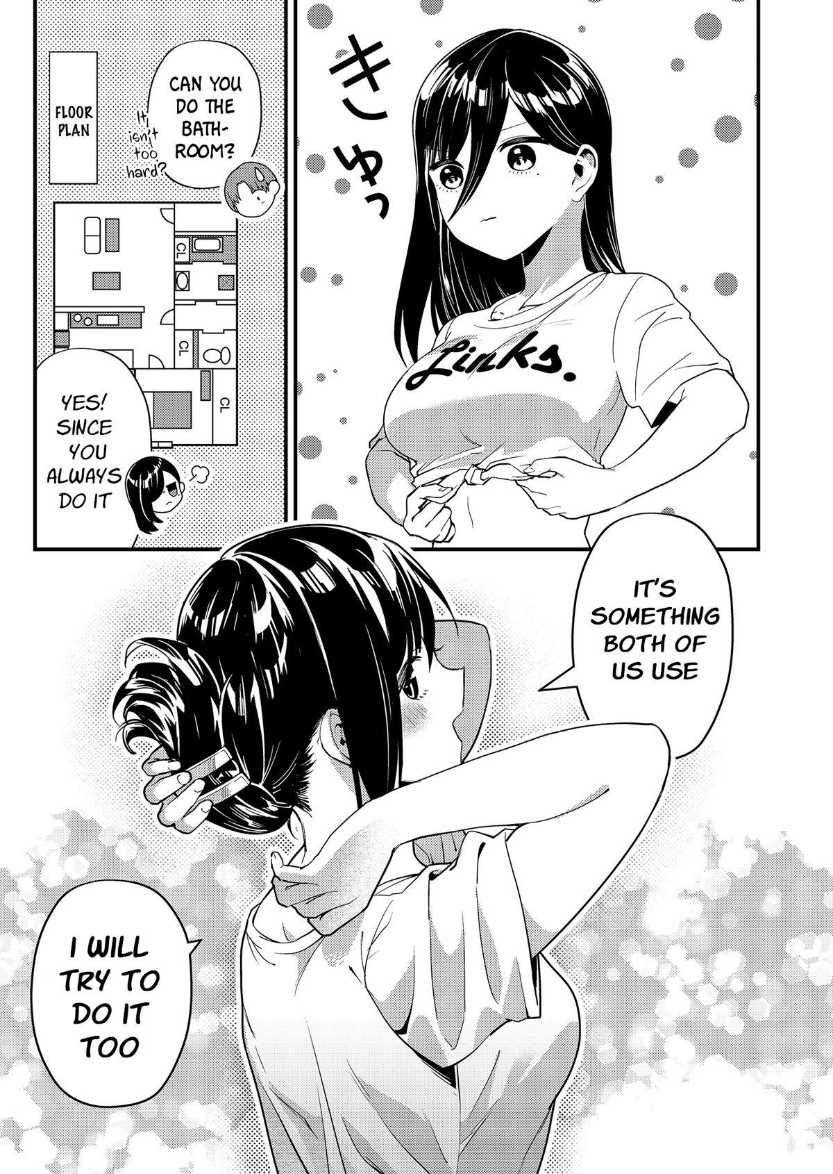 Tokimori-san Is Completely Defenseless!! Chapter 8 page 6 - Chapter 8: Tokimori-san and cleaning