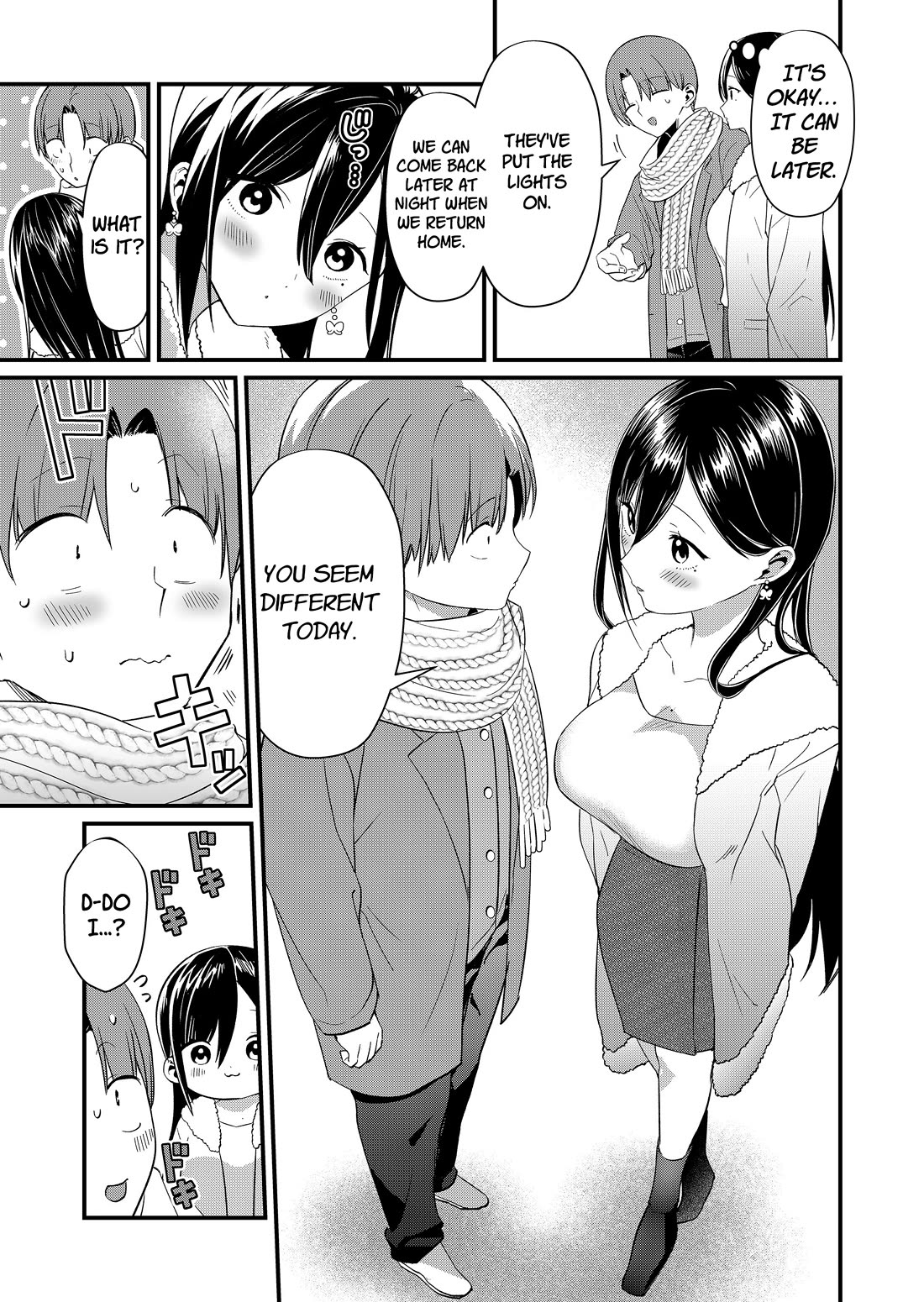 Tokimori-san Is Completely Defenseless!! Chapter 80 page 3 - Chapter 80: Christmas date with Tokimori-san
