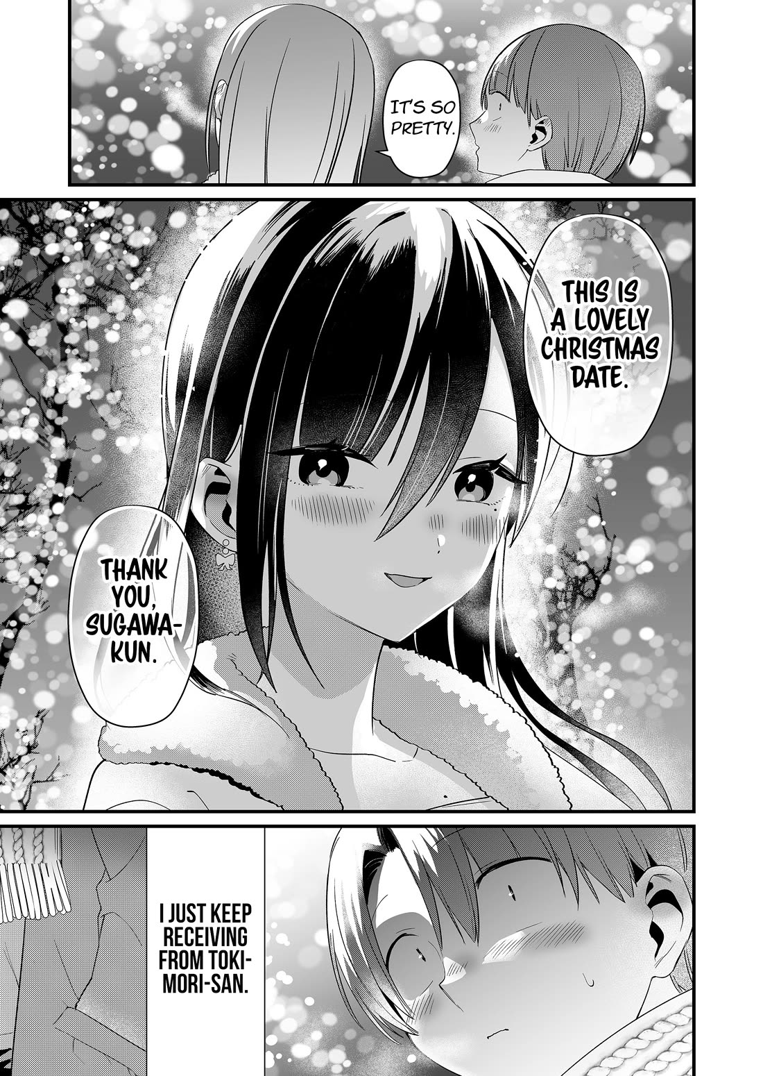 Tokimori-san Is Completely Defenseless!! Chapter 80 page 5 - Chapter 80: Christmas date with Tokimori-san