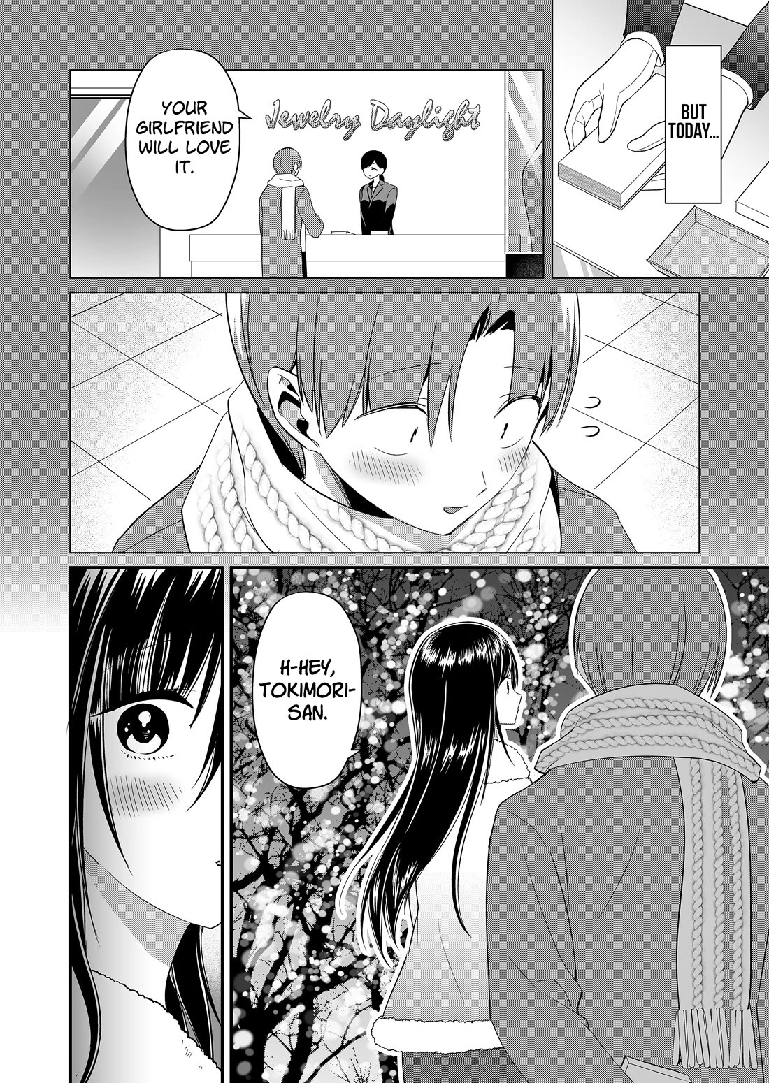 Tokimori-san Is Completely Defenseless!! Chapter 80 page 6 - Chapter 80: Christmas date with Tokimori-san