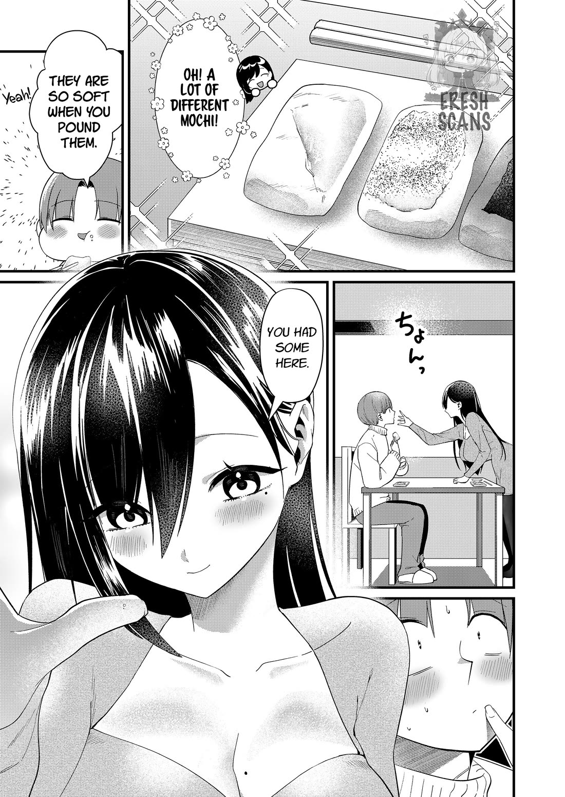 Tokimori-san Is Completely Defenseless!! Chapter 81 page 11 - Chapter 81: Pounding mochi with Tokimori-san