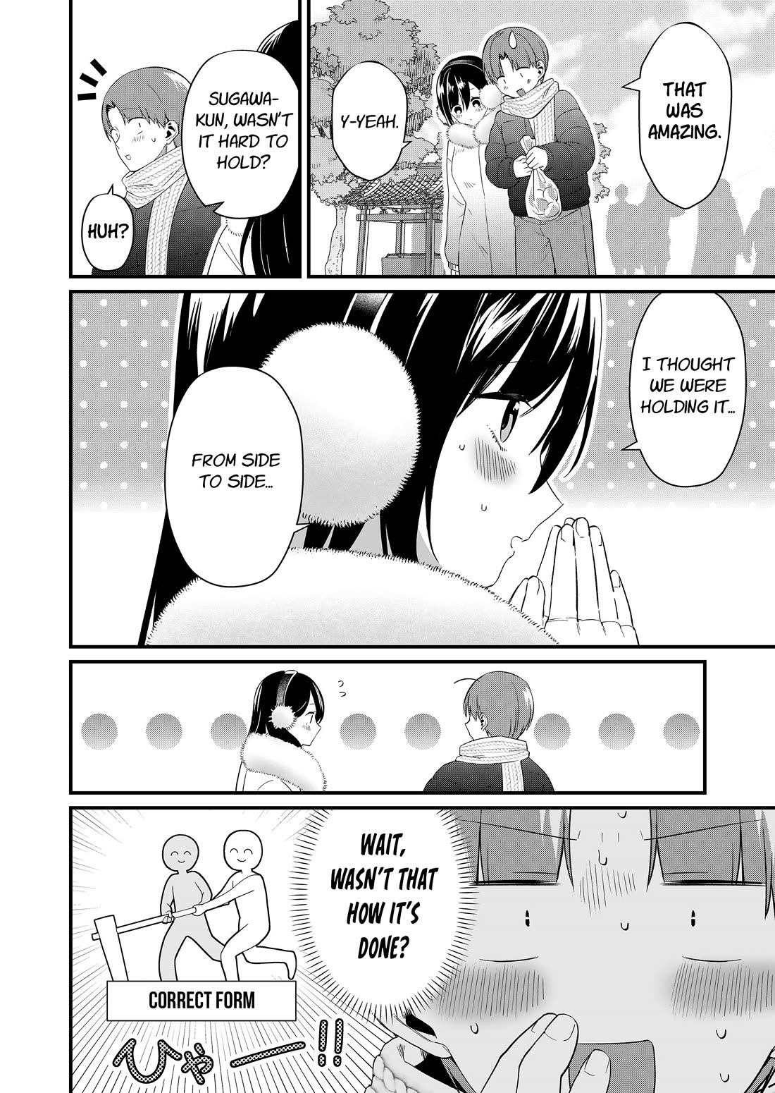 Tokimori-san Is Completely Defenseless!! Chapter 81 page 8 - Chapter 81: Pounding mochi with Tokimori-san