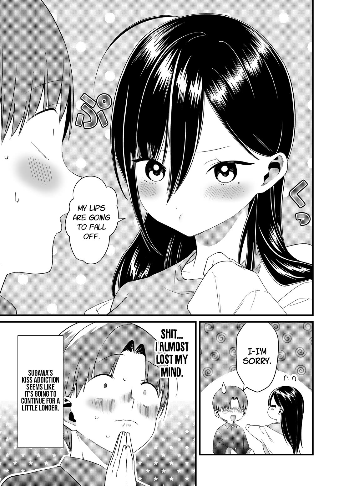 Tokimori-san Is Completely Defenseless!! Chapter 82 page 13 - Chapter 82: Tokimori-san and kiss addiction