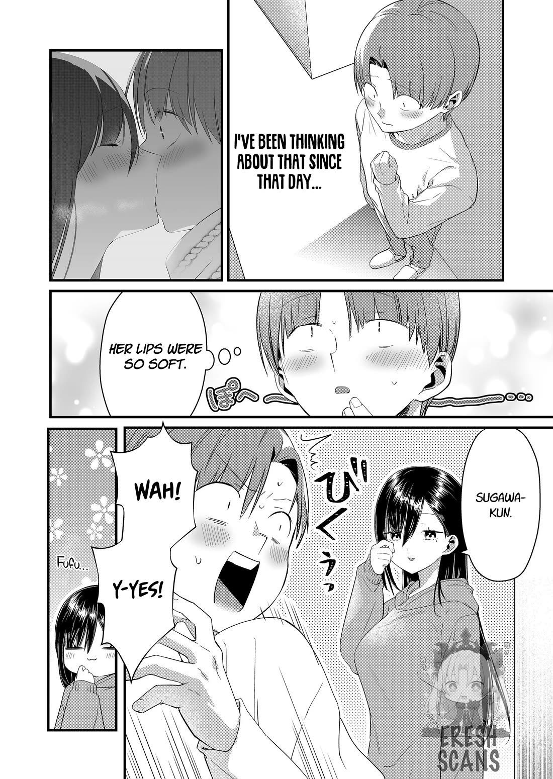 Tokimori-san Is Completely Defenseless!! Chapter 82 page 2 - Chapter 82: Tokimori-san and kiss addiction