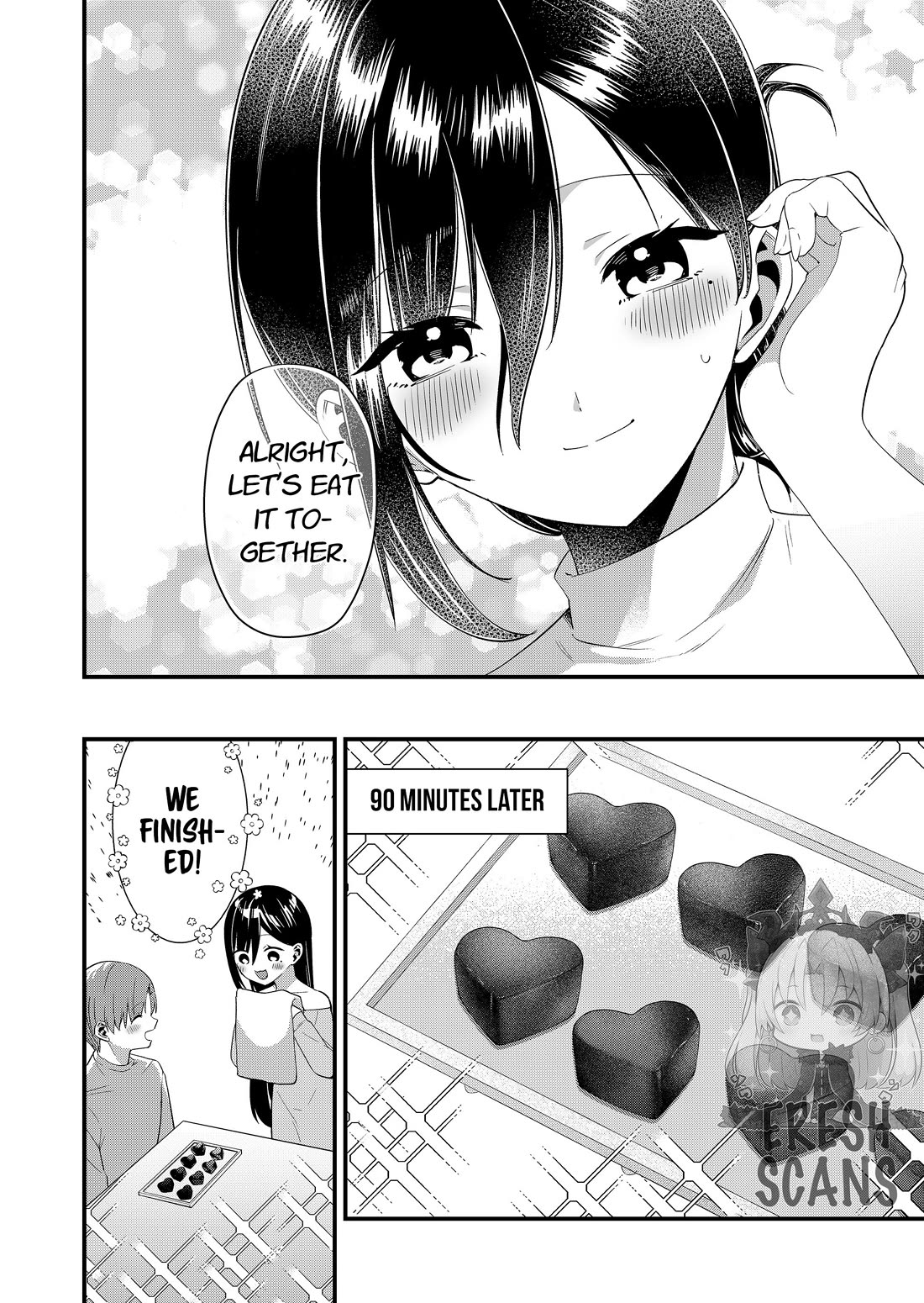 Tokimori-san Is Completely Defenseless!! Chapter 83 page 10 - Chapter 83: Tokimori-san's valentine chocolate