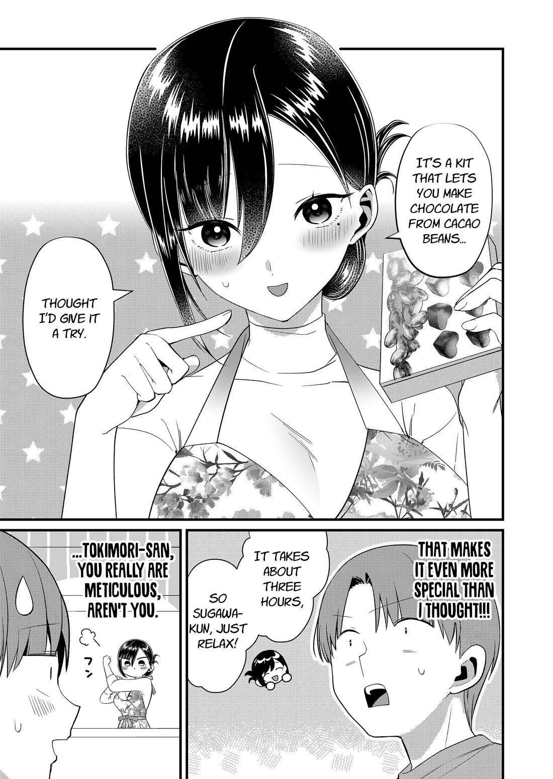 Tokimori-san Is Completely Defenseless!! Chapter 83 page 3 - Chapter 83: Tokimori-san's valentine chocolate