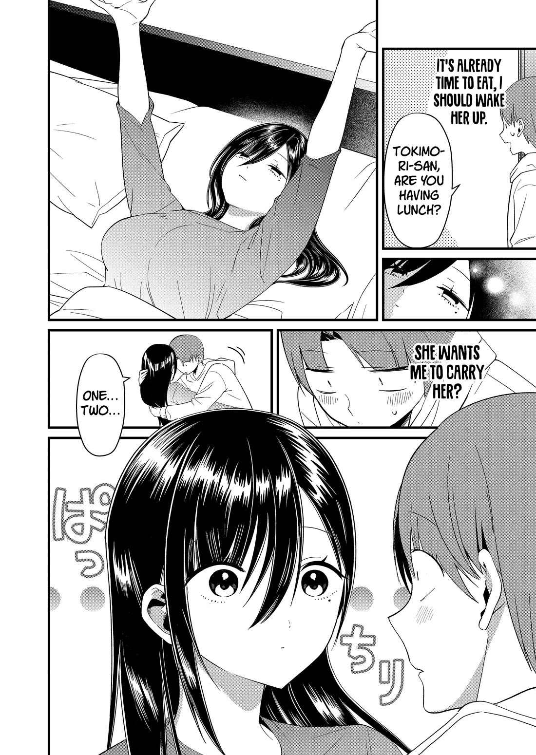 Tokimori-san Is Completely Defenseless!! Chapter 84 page 10 - Chapter 84: Tokimori-san won't wake up