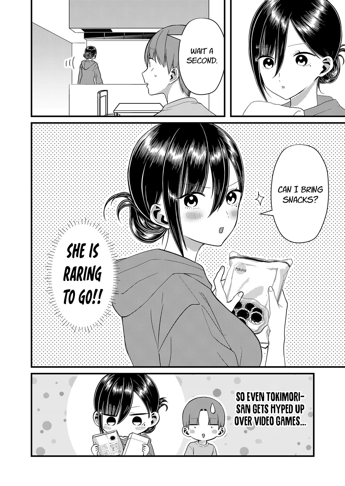 Tokimori-san Is Completely Defenseless!! Chapter 88 page 2 - Chapter 88: Tokimori-san and video game